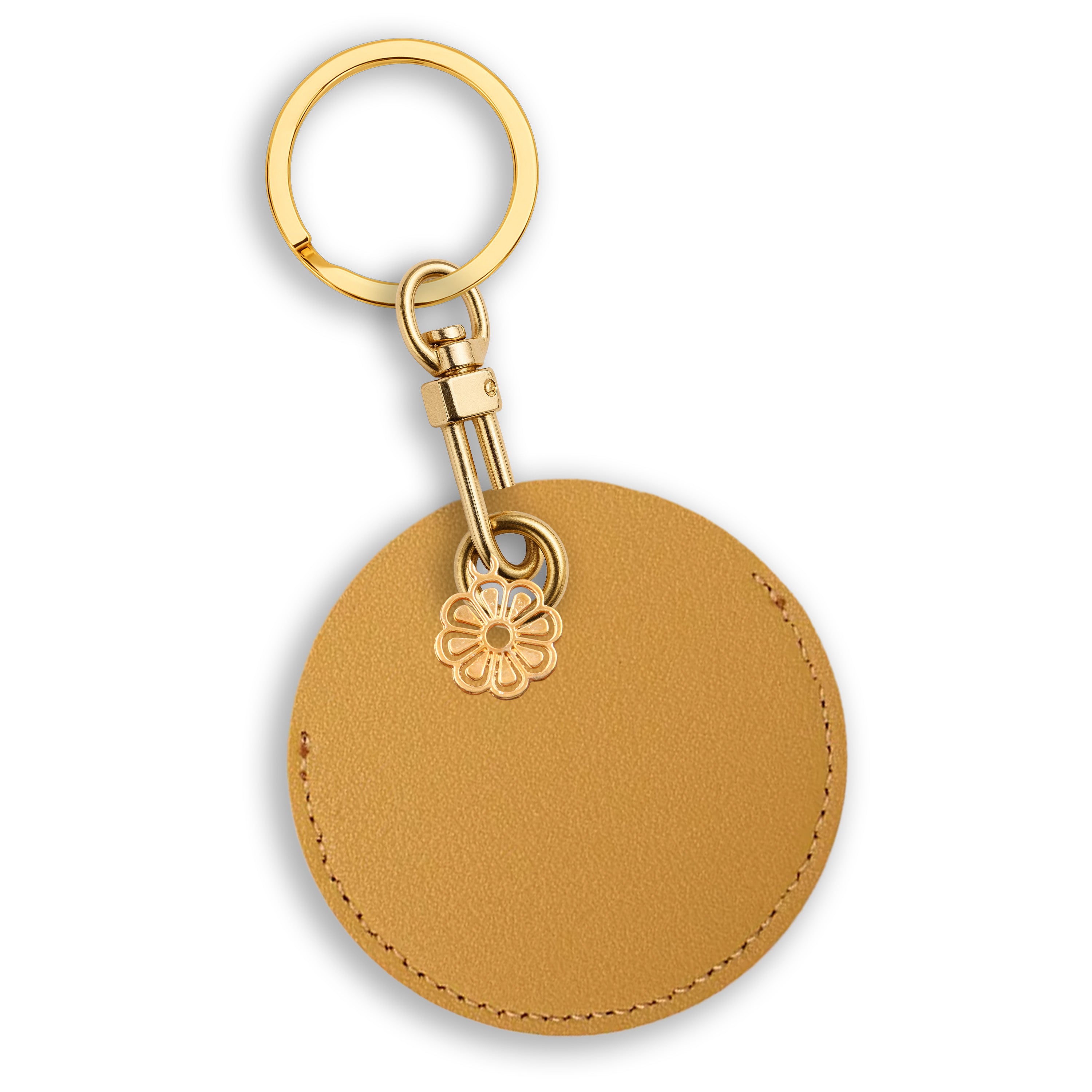 Personalised Vegan Leather Bag Accessory with Charm