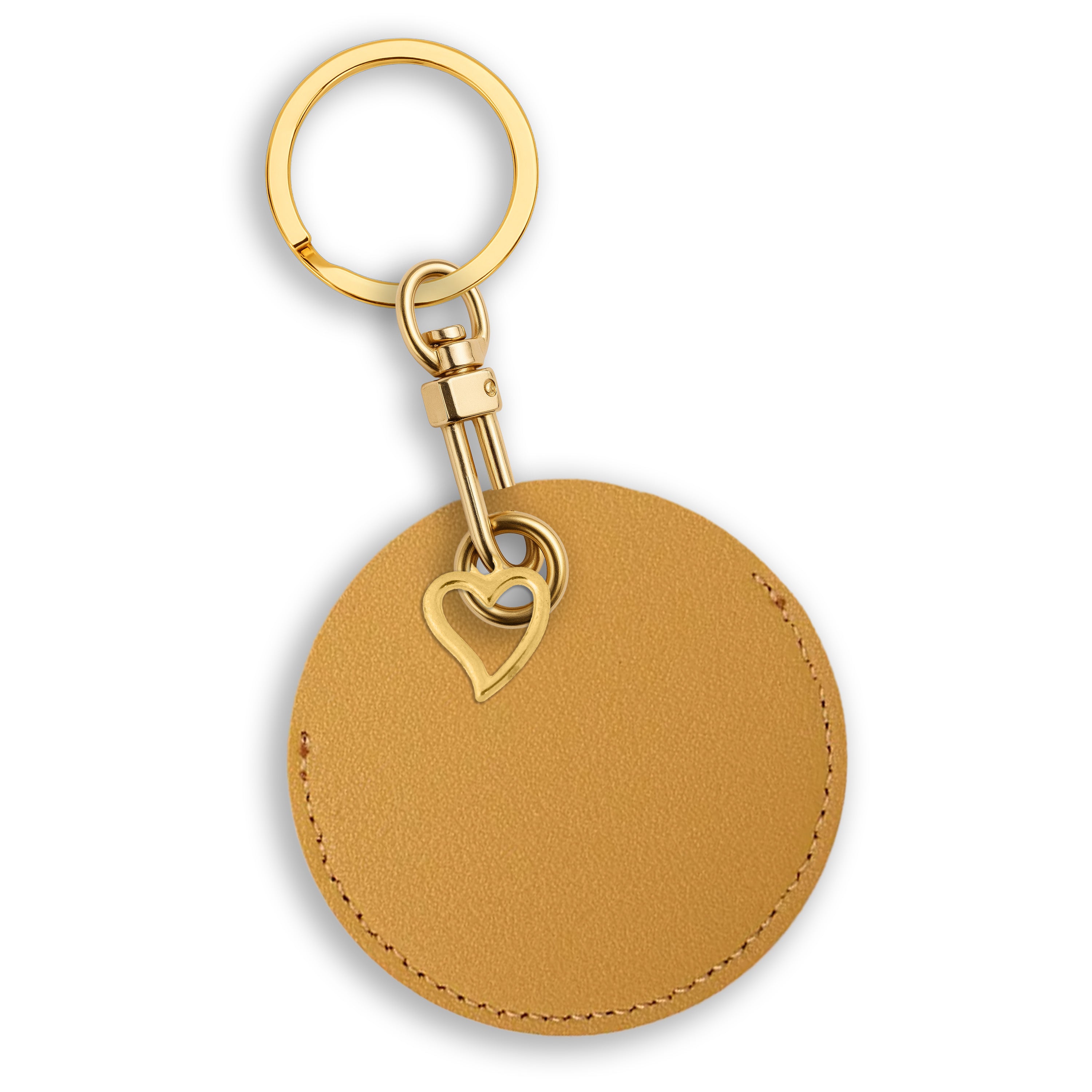 Personalised Vegan Leather Bag Accessory with Charm