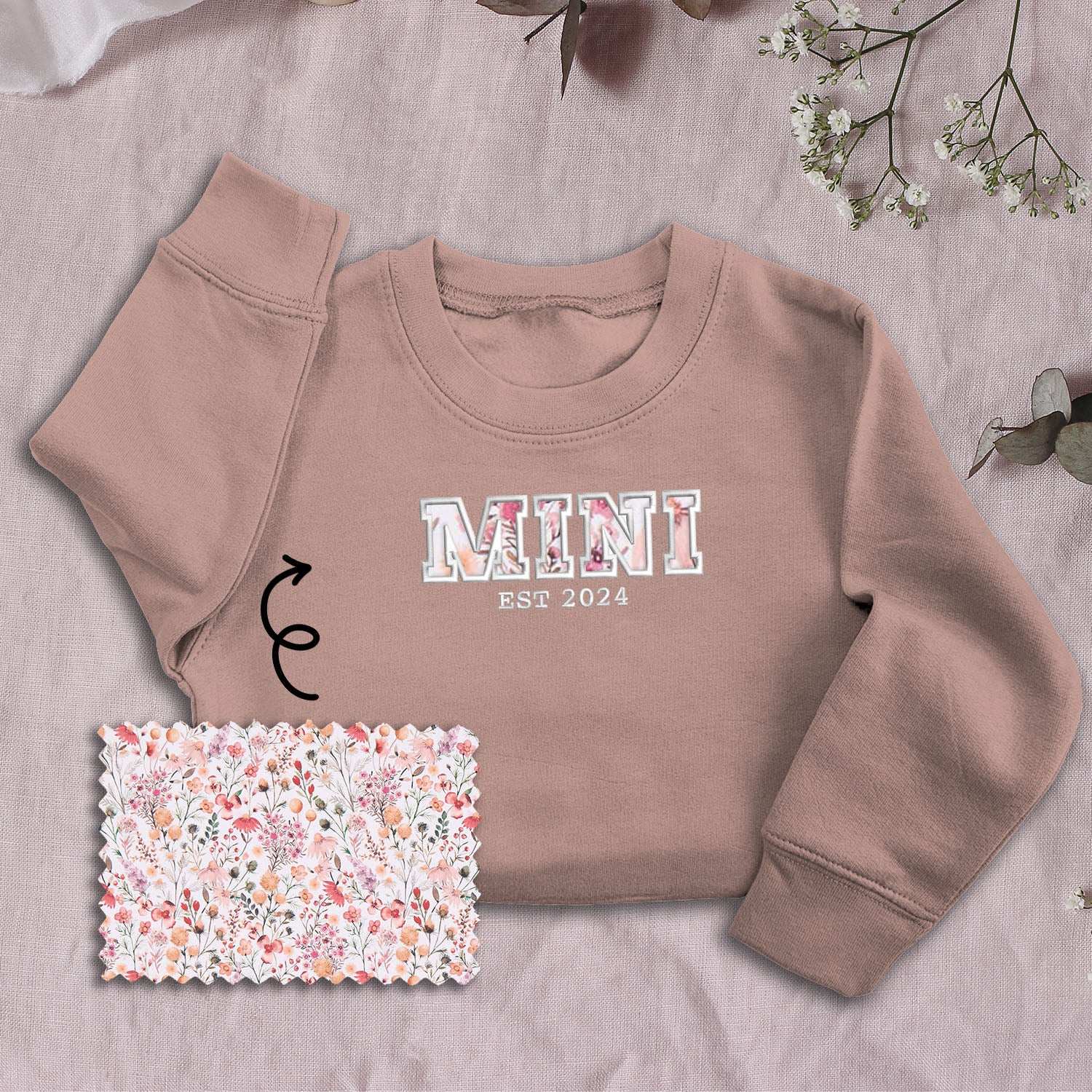 Personalised Children's 'MINI' Sweatshirt