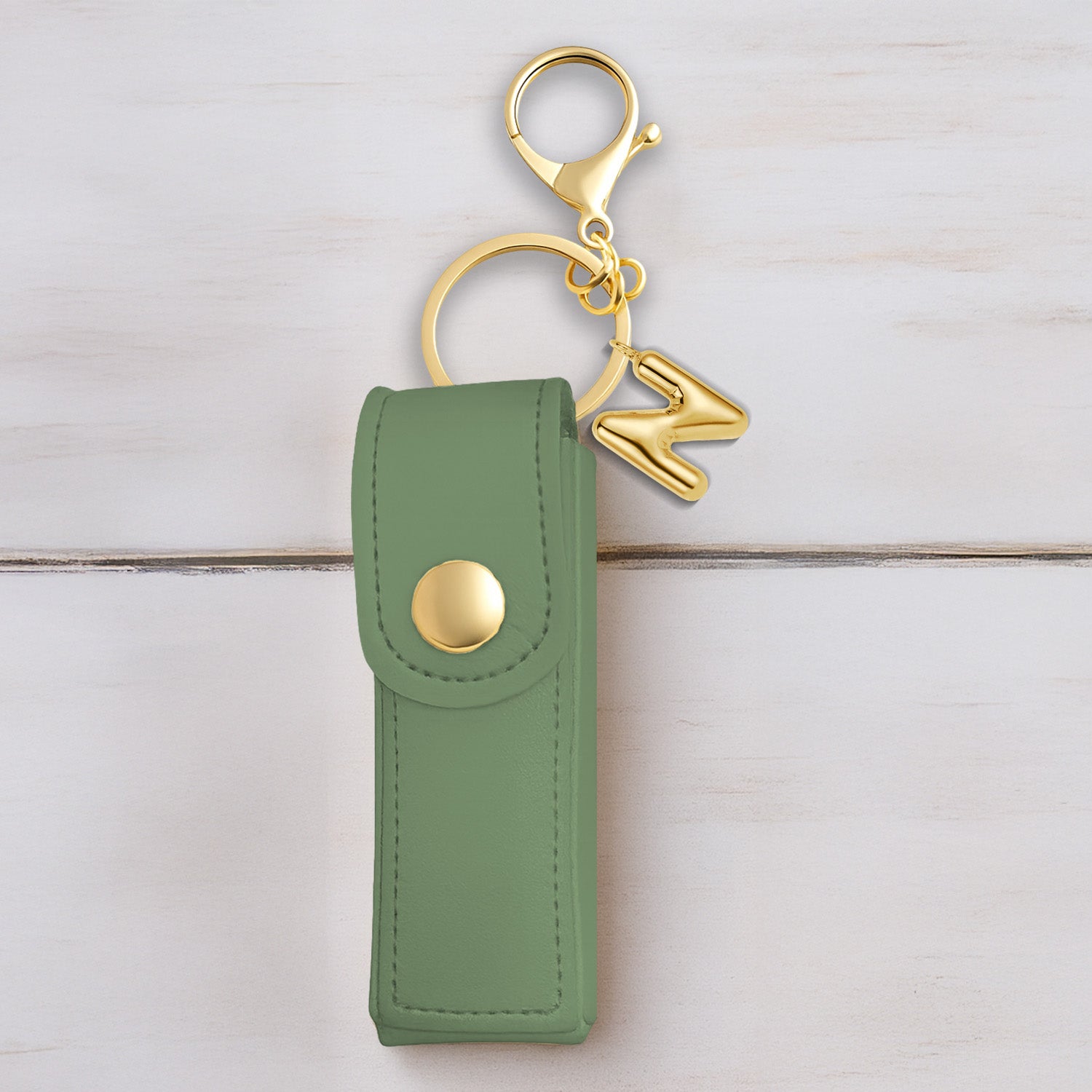 Personalised Vegan Leather Lipstick Case