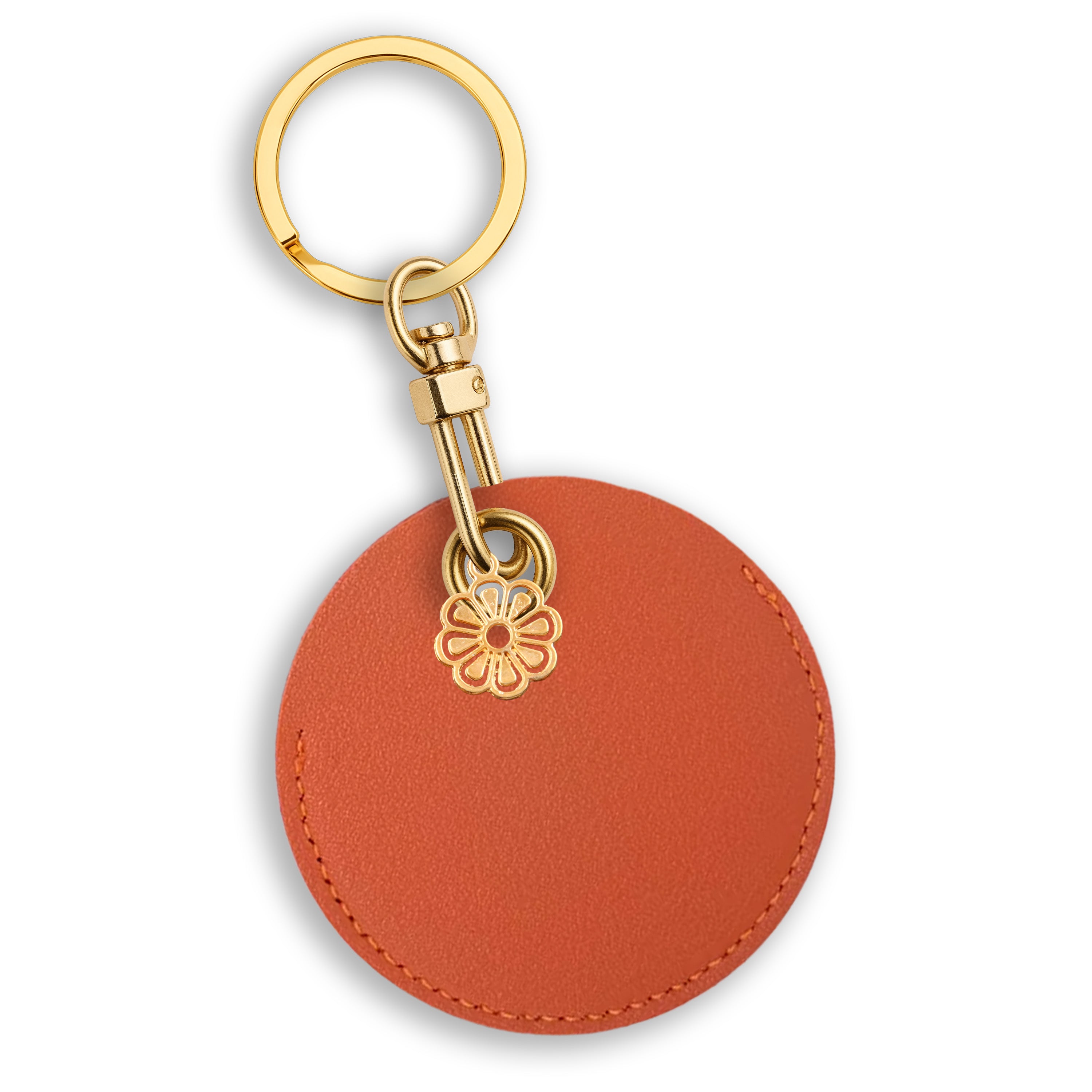 Personalised Vegan Leather Bag Accessory with Charm