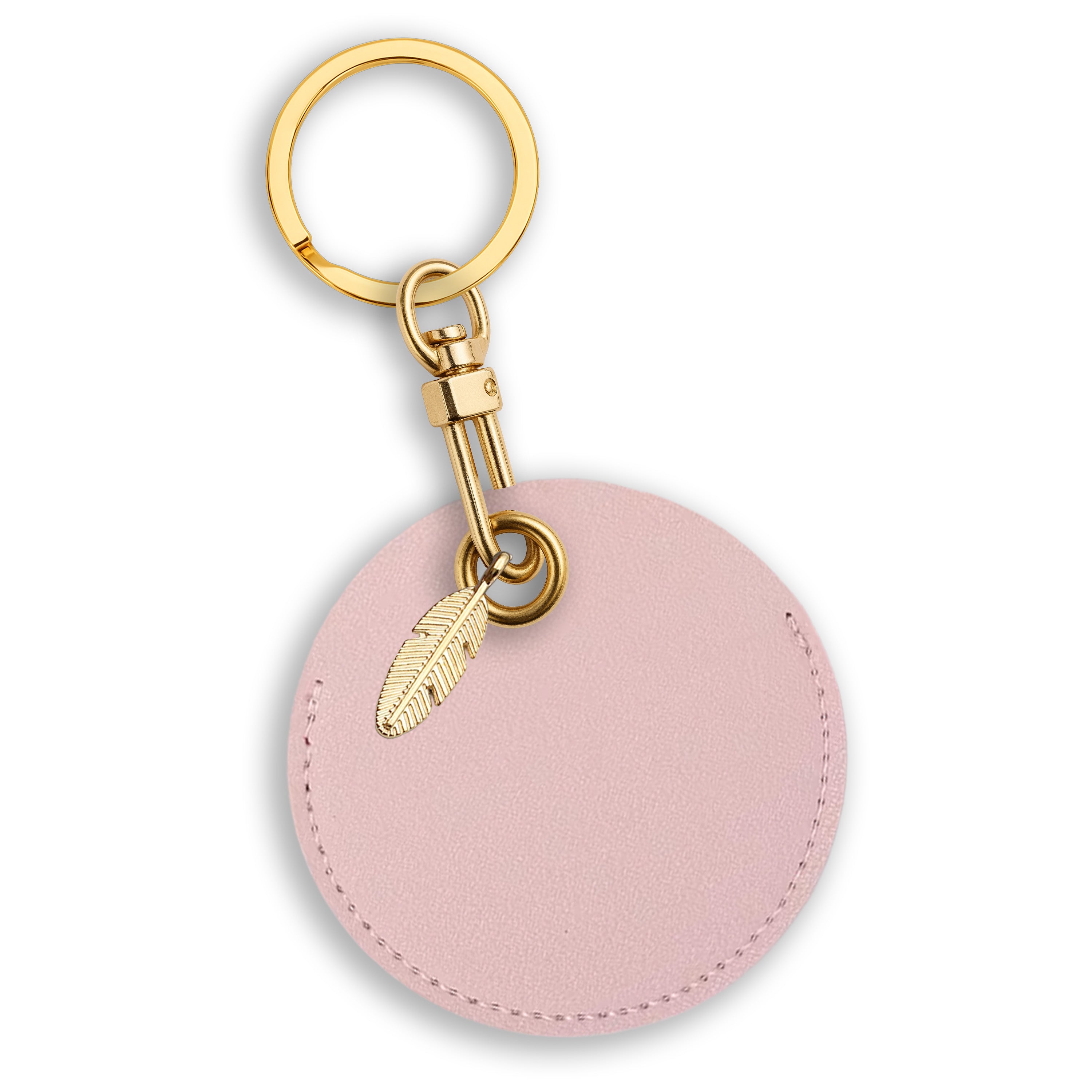 Personalised Vegan Leather Bag Accessory with Charm