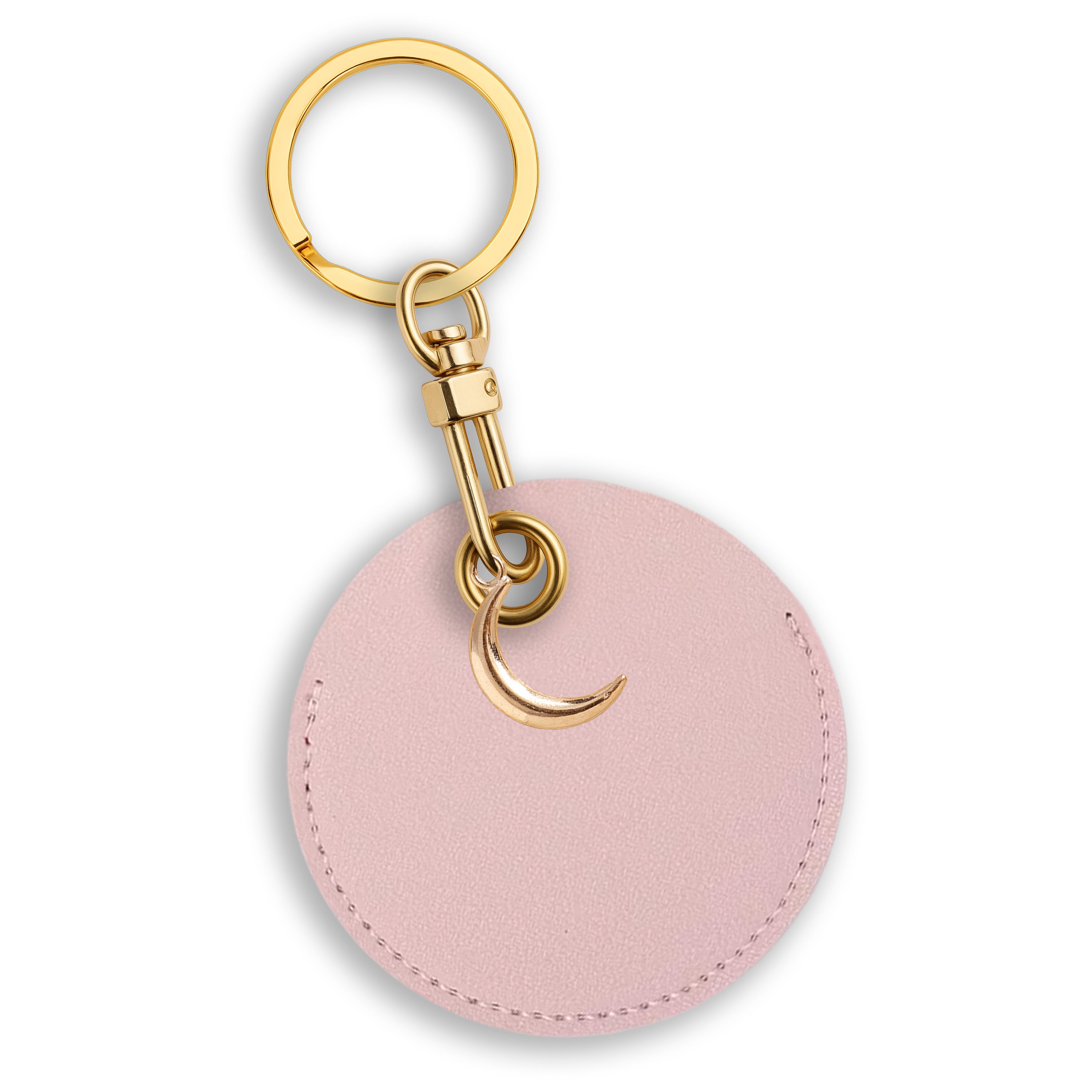 Personalised Vegan Leather Bag Accessory with Charm