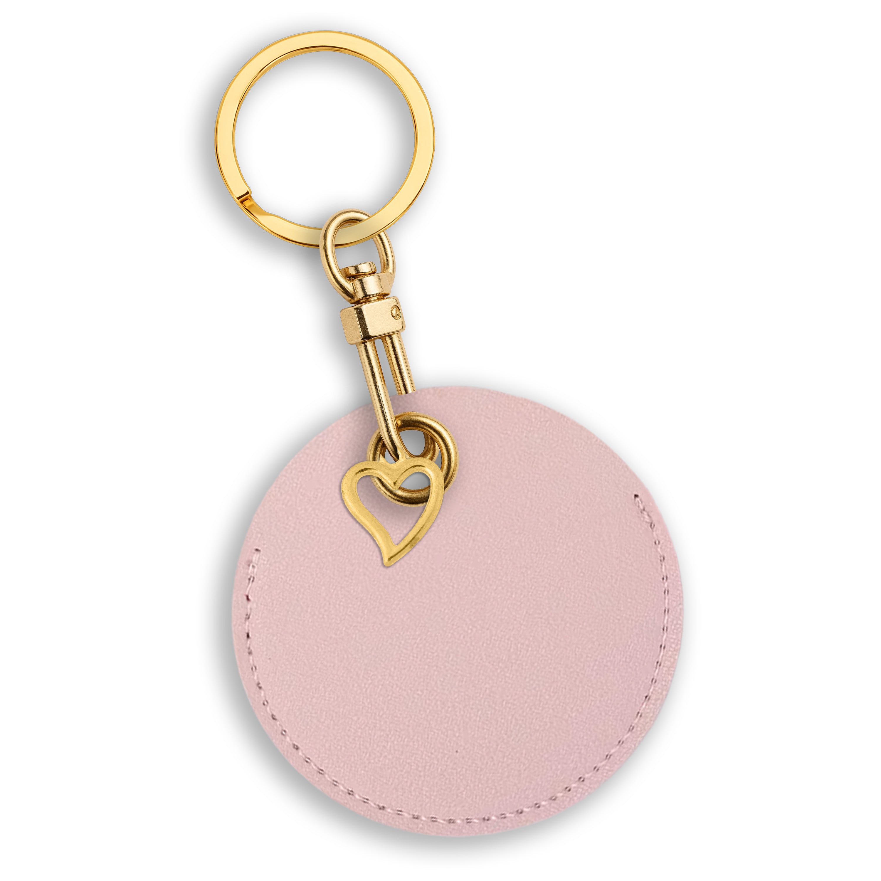 Personalised Vegan Leather Bag Accessory with Charm