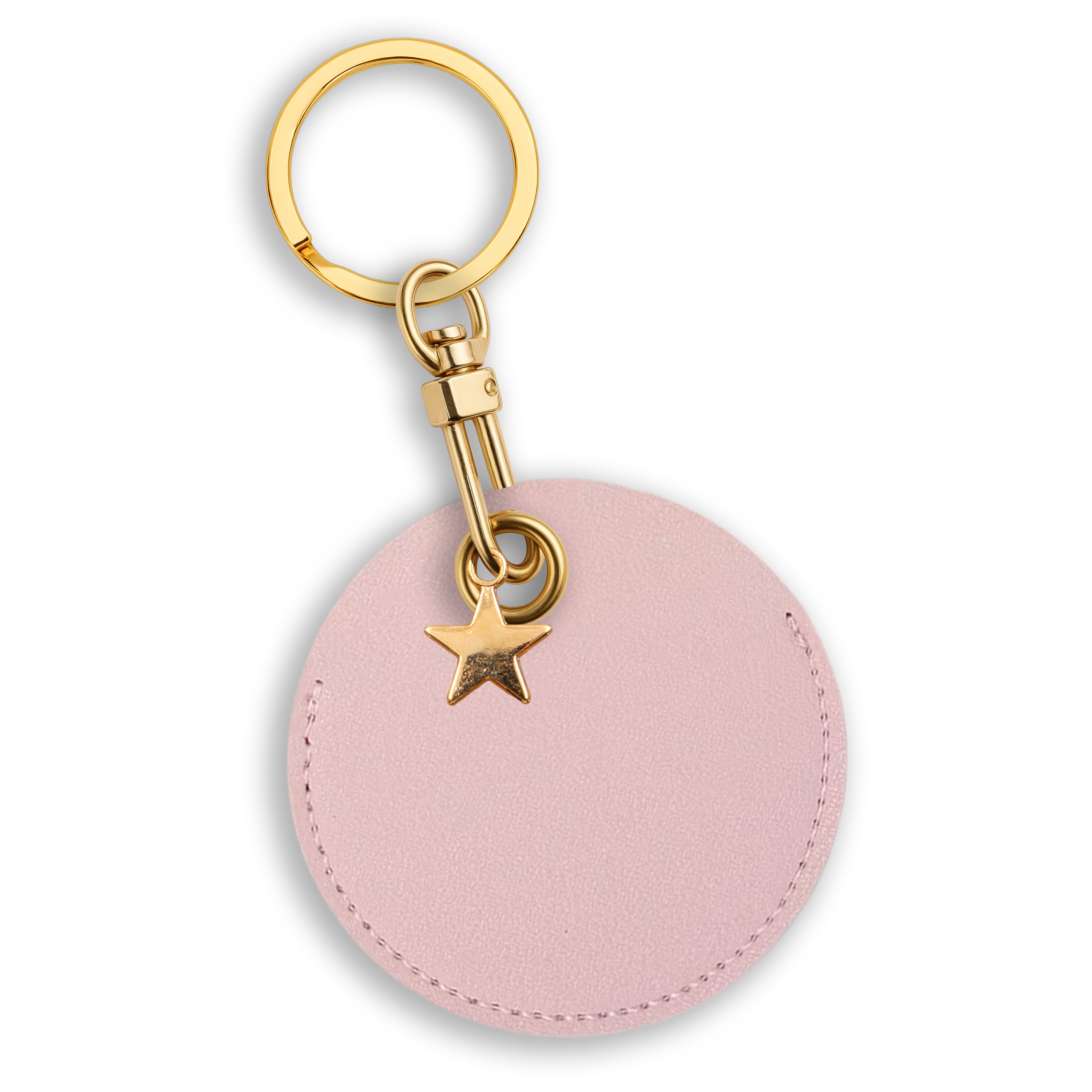 Personalised Vegan Leather Bag Accessory with Charm