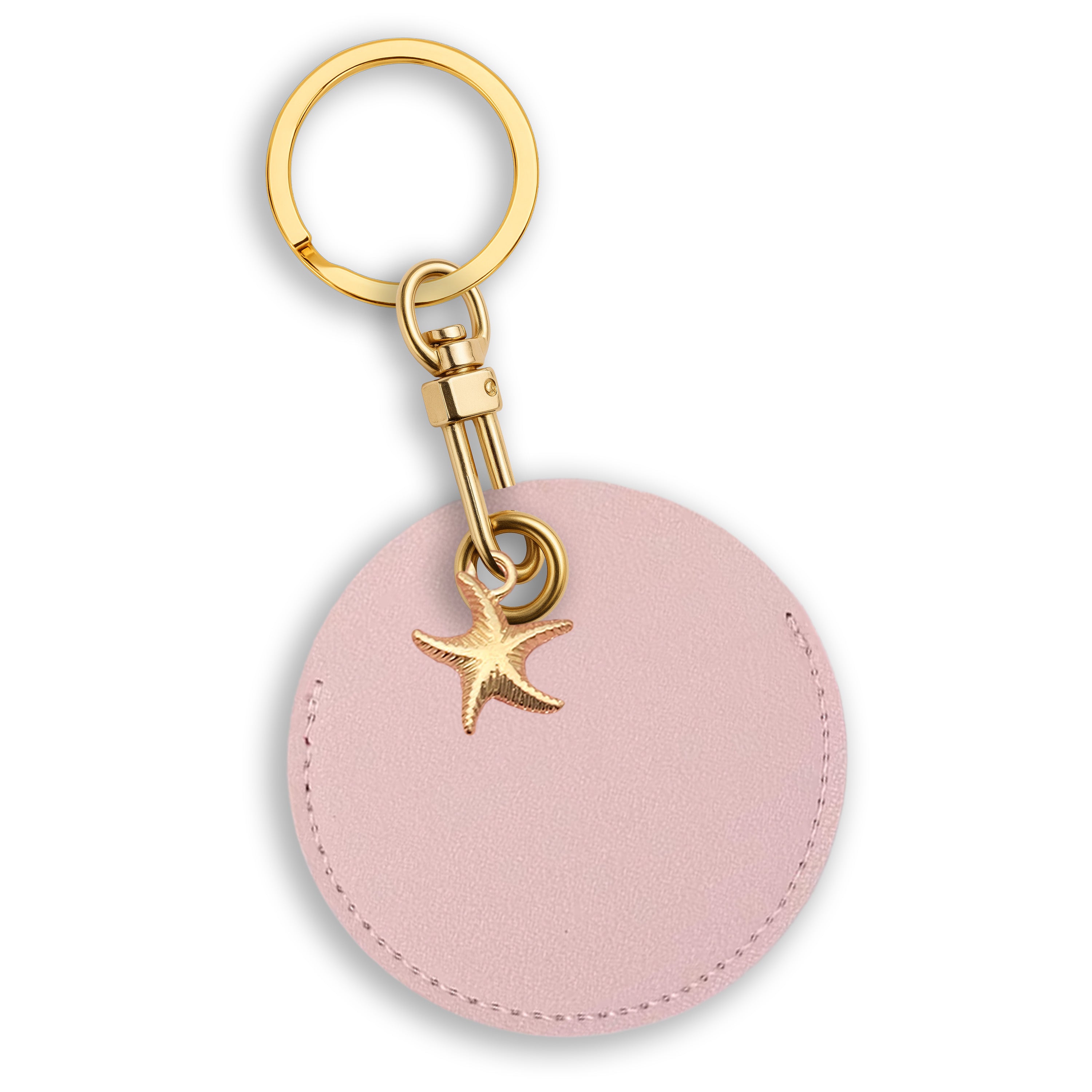 Personalised Vegan Leather Bag Accessory with Charm