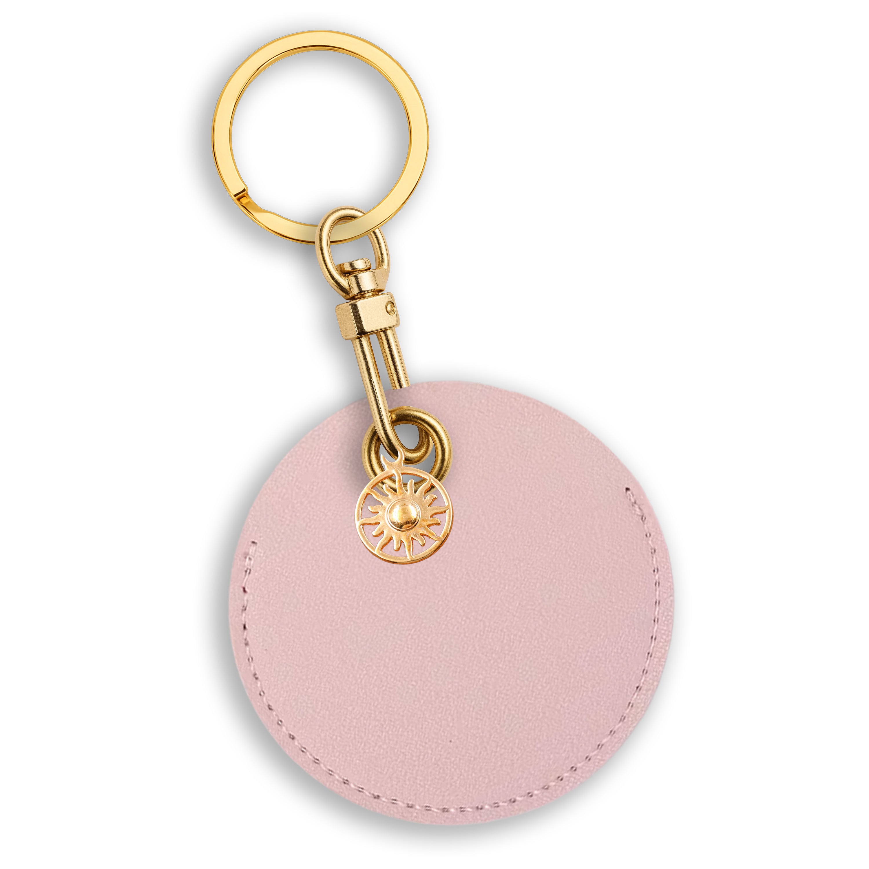 Personalised Vegan Leather Bag Accessory with Charm