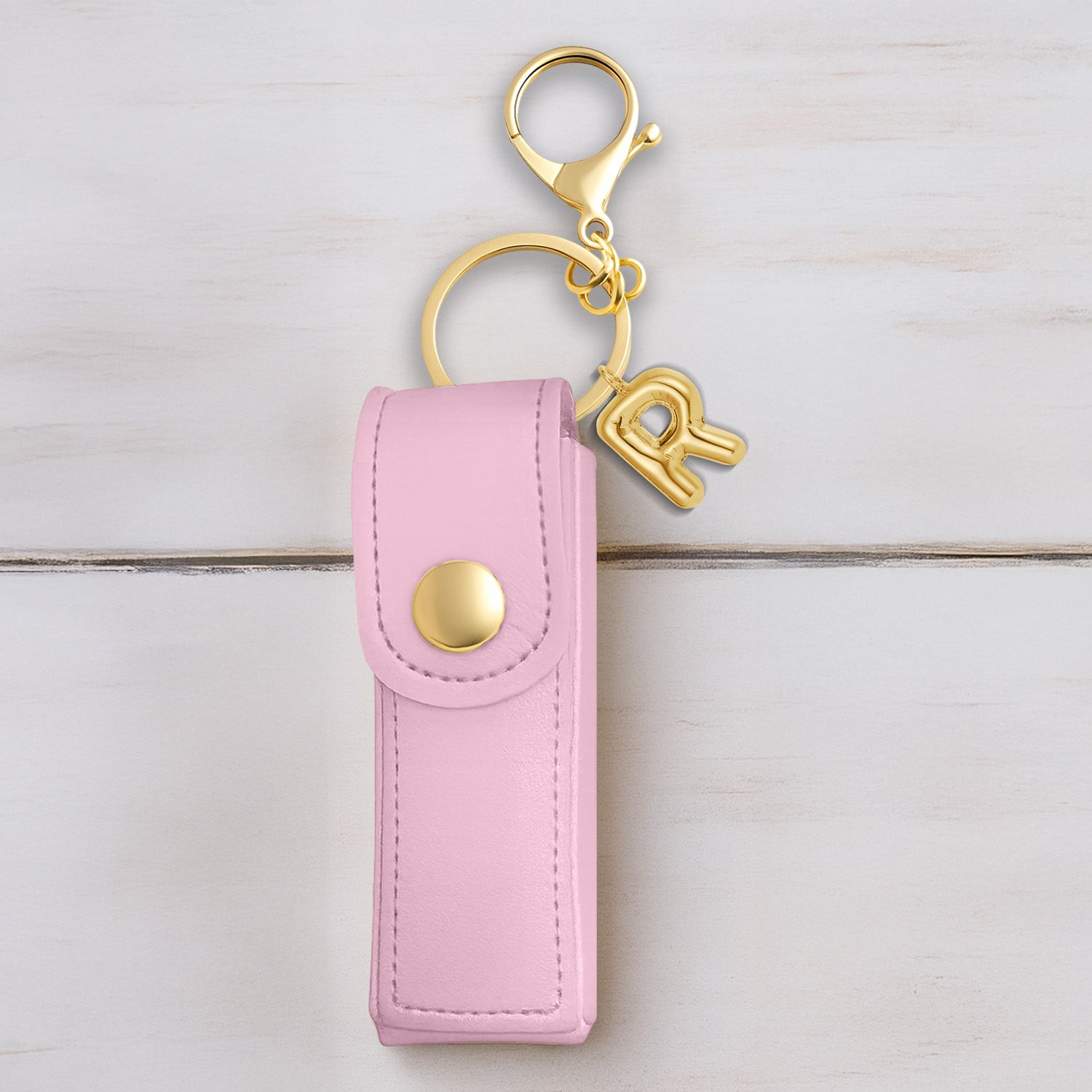 Personalised Vegan Leather Lipstick Case