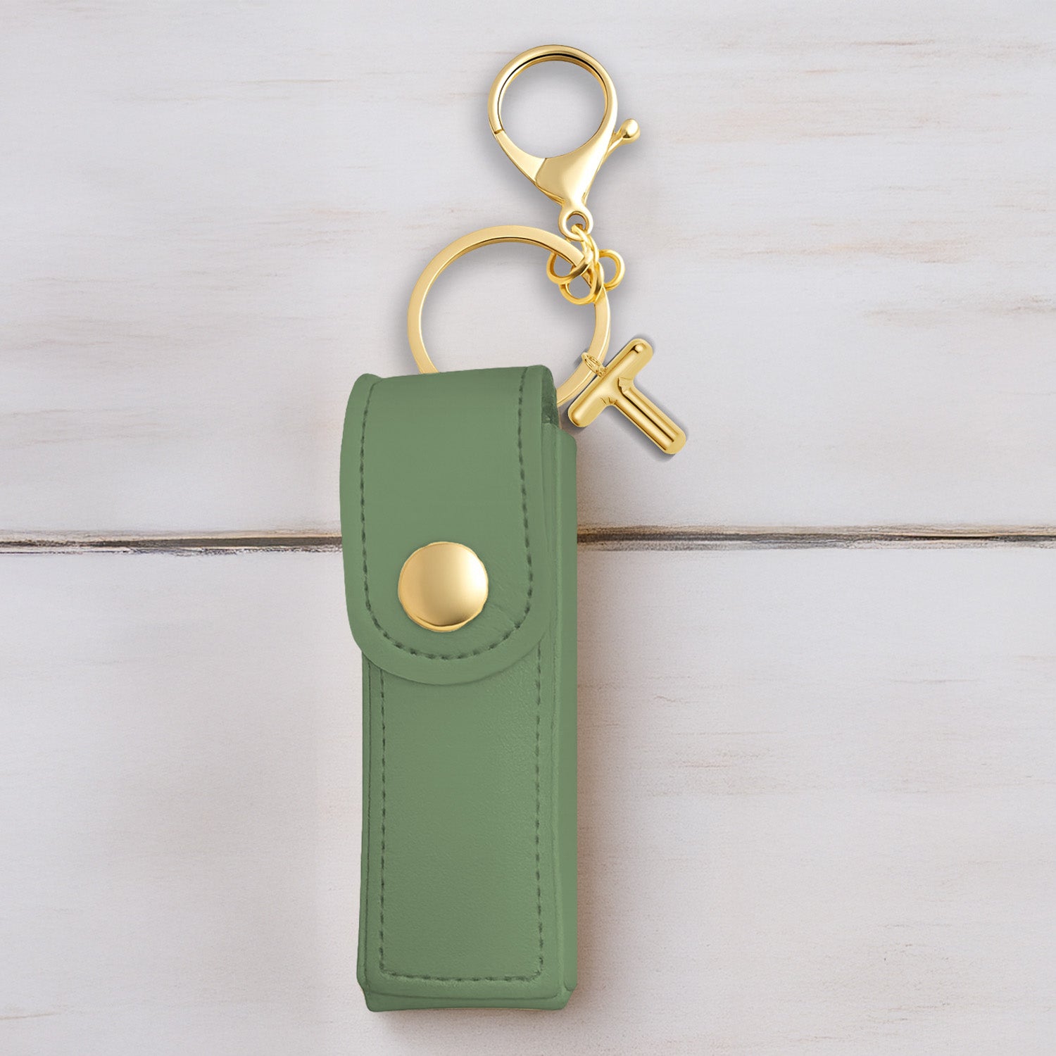 Personalised Vegan Leather Lipstick Case