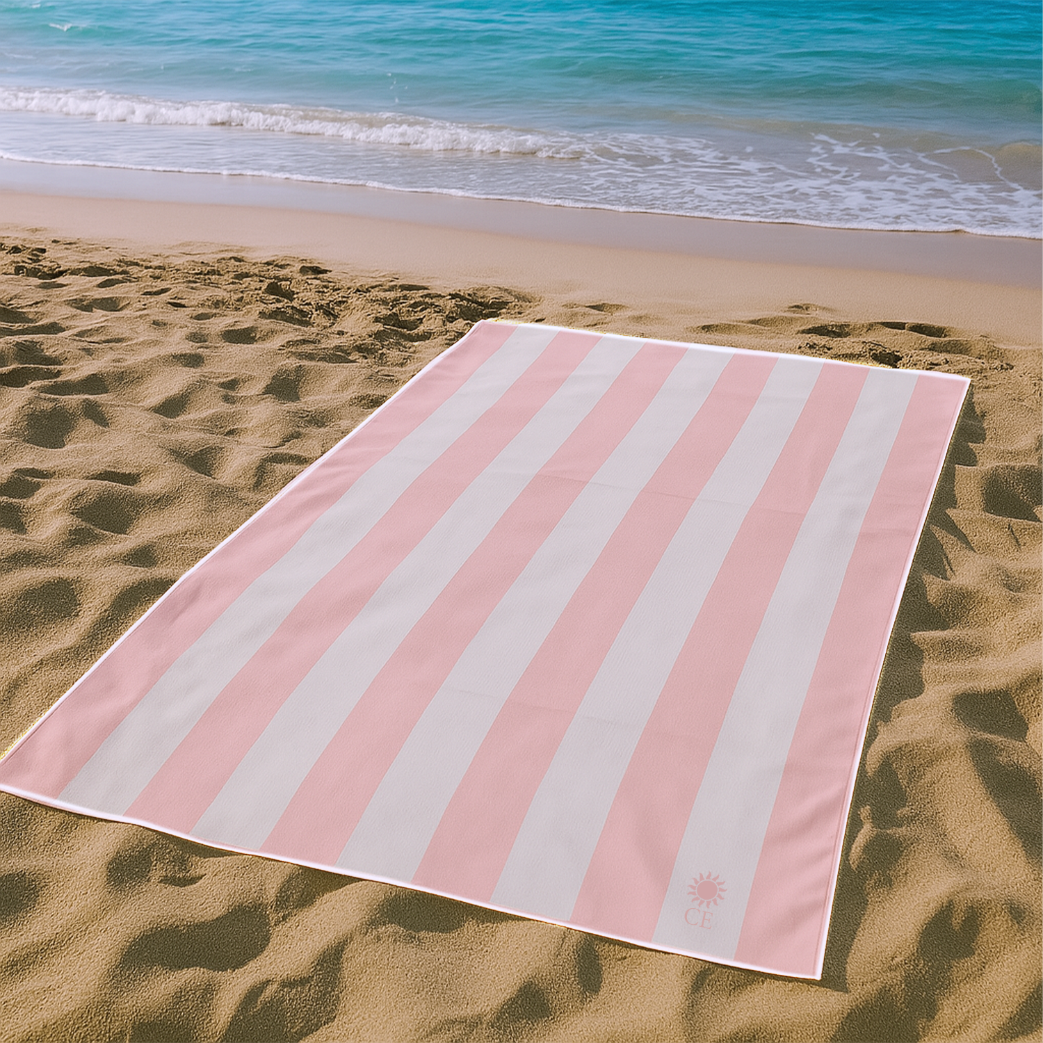 Personalised Embroidered Beach Towel