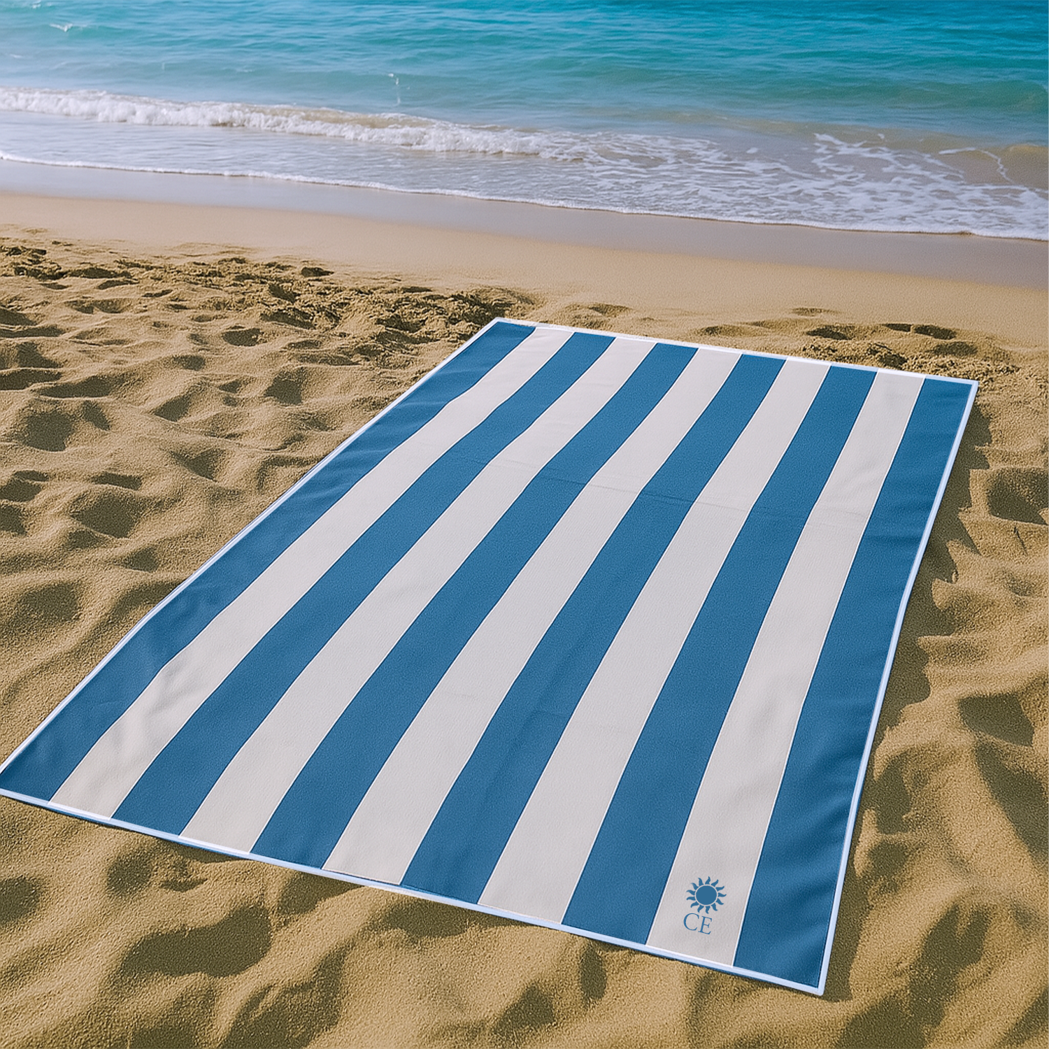 Personalised Embroidered Beach Towel