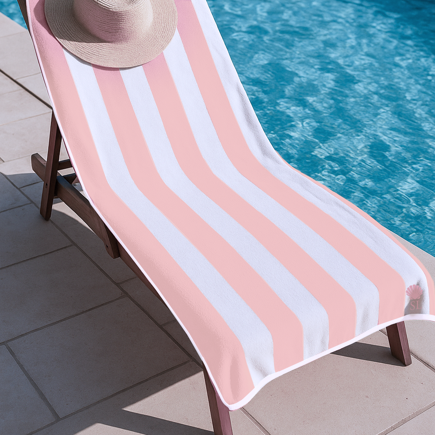 Personalised Embroidered Beach Towel