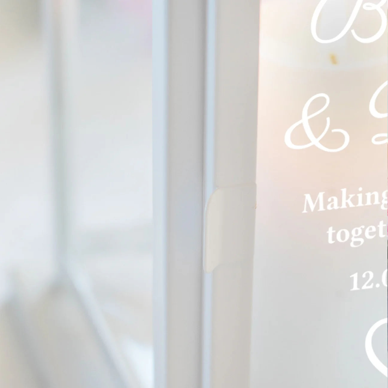 Personalised White Lantern