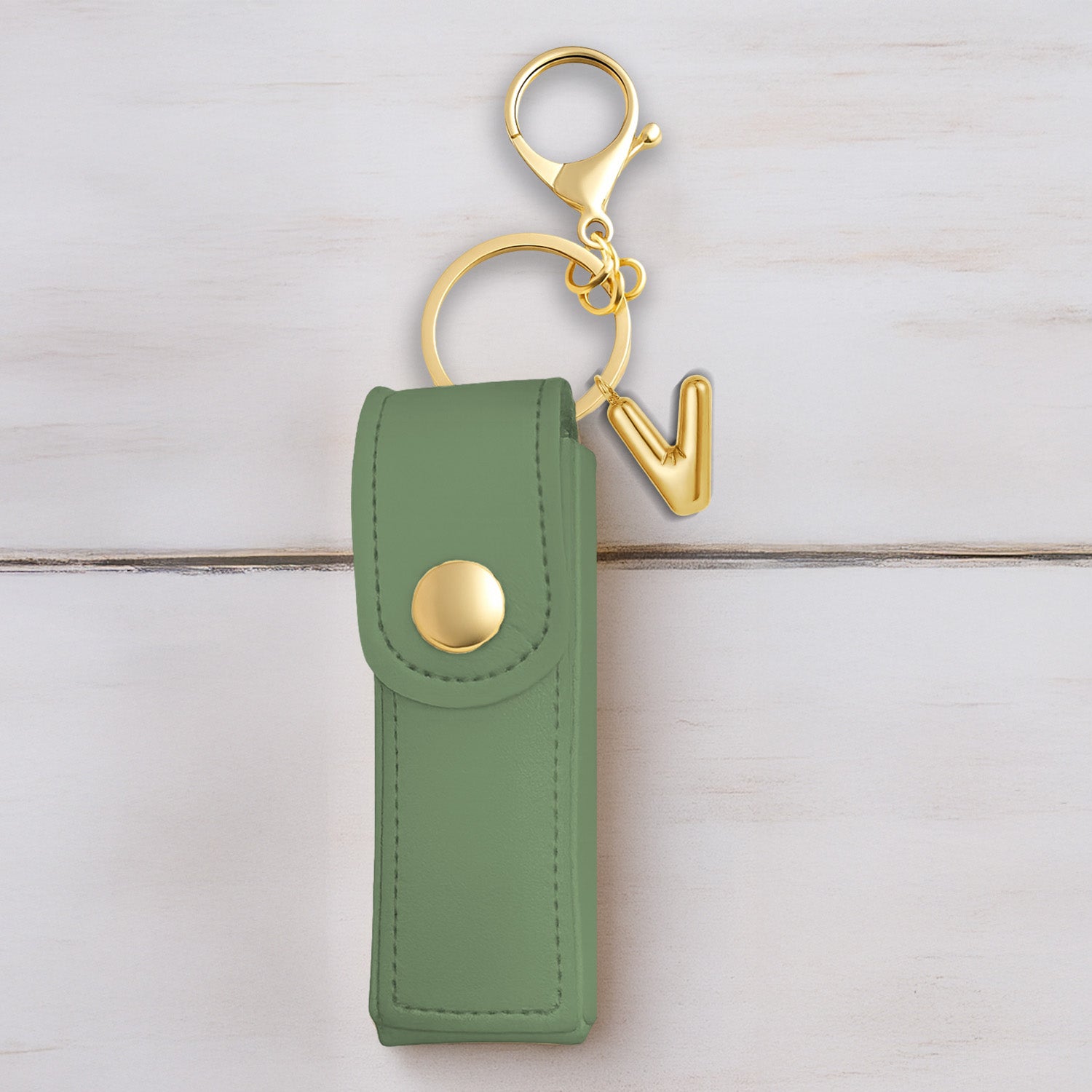 Personalised Vegan Leather Lipstick Case