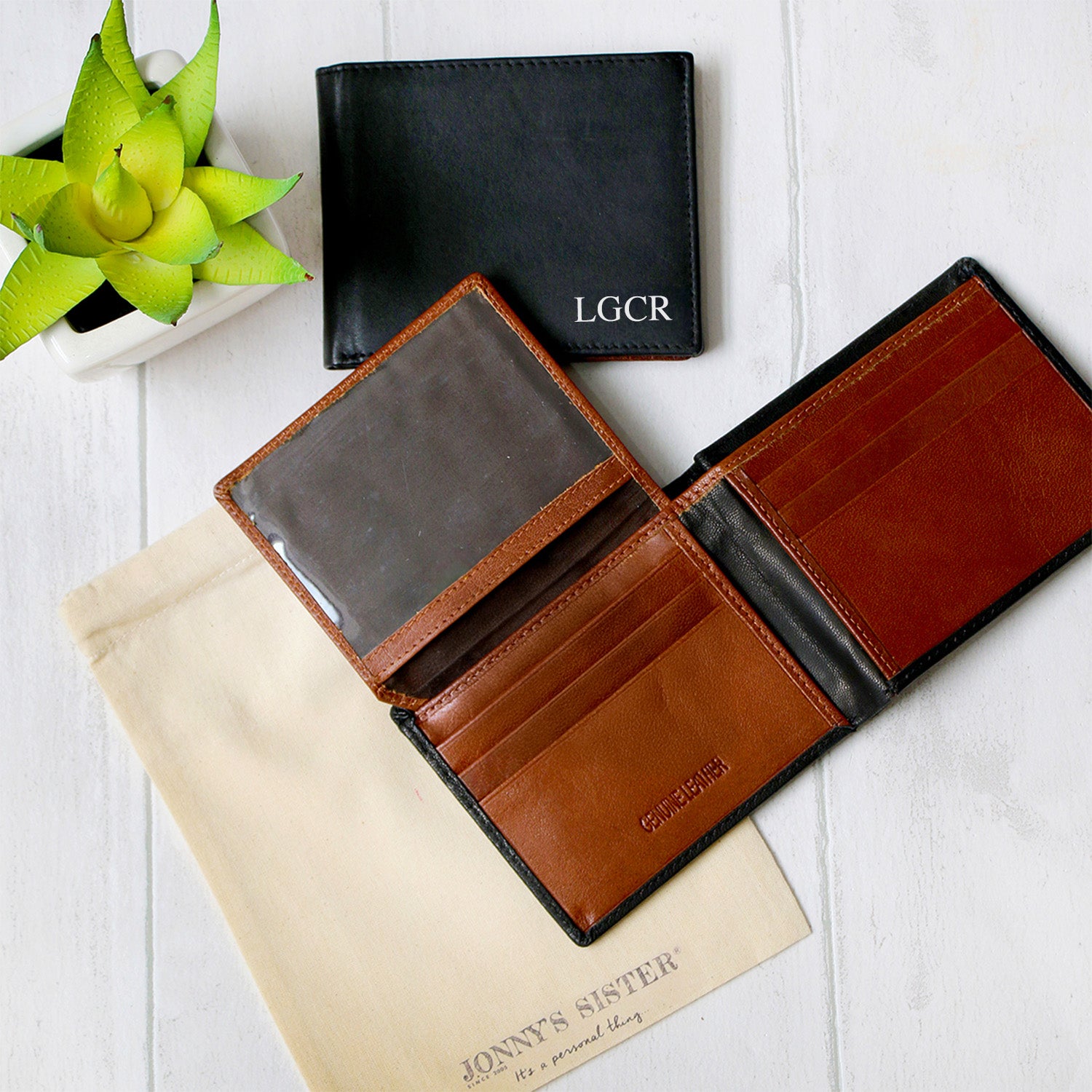 Personalised Leather Wallet