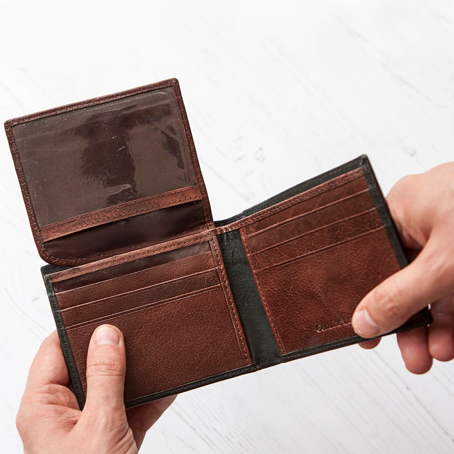 Personalised Leather Wallet