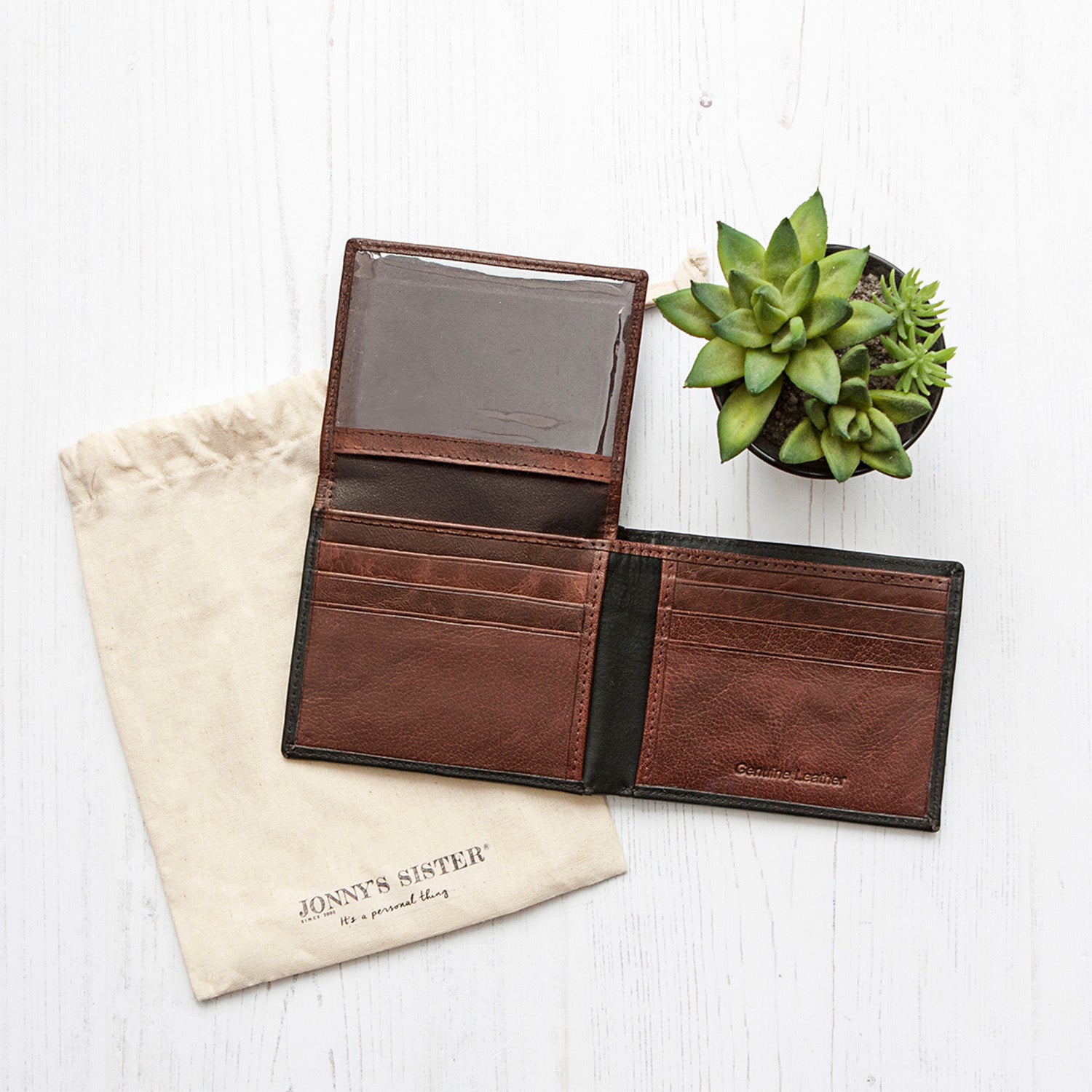 Personalised Leather Wallet