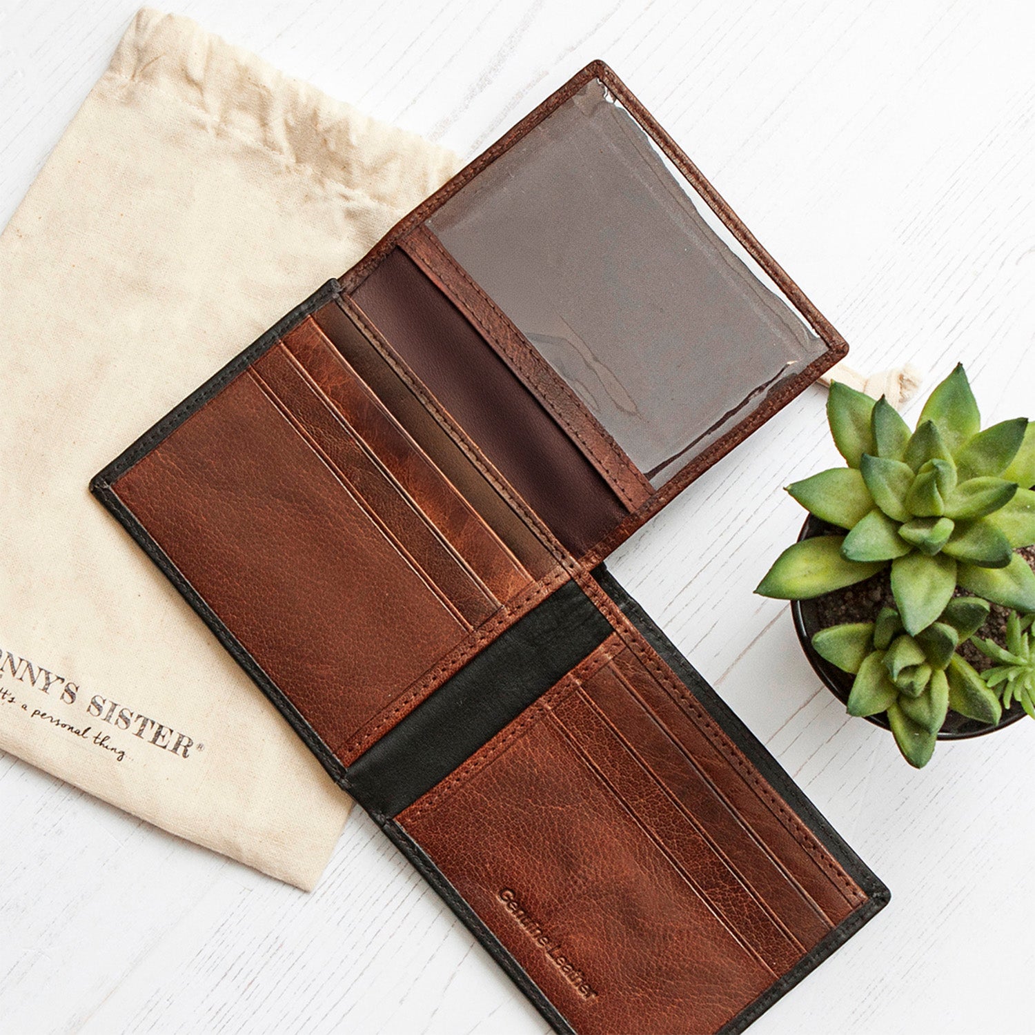 Personalised Leather Wallet