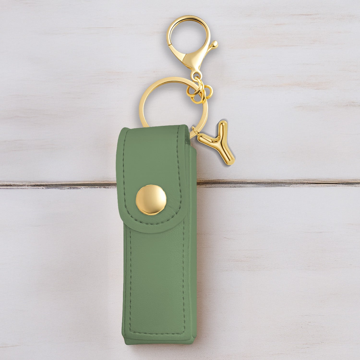 Personalised Vegan Leather Lipstick Case