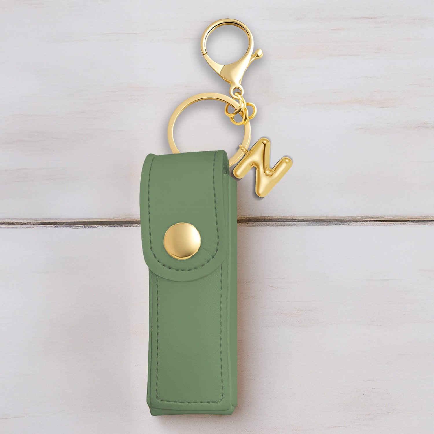 Personalised Vegan Leather Lipstick Case