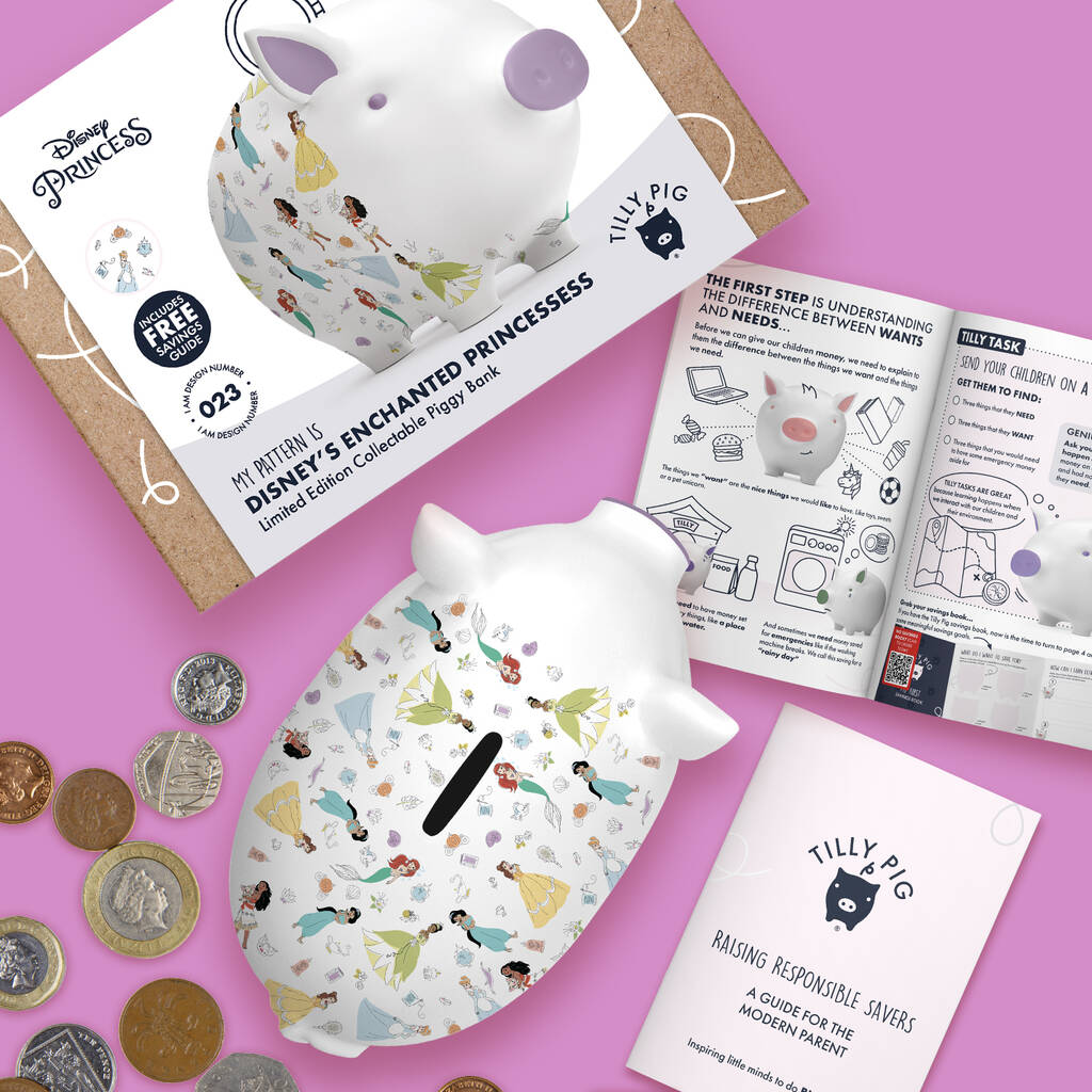 Disney Enchanted Princesses Piggy Bank