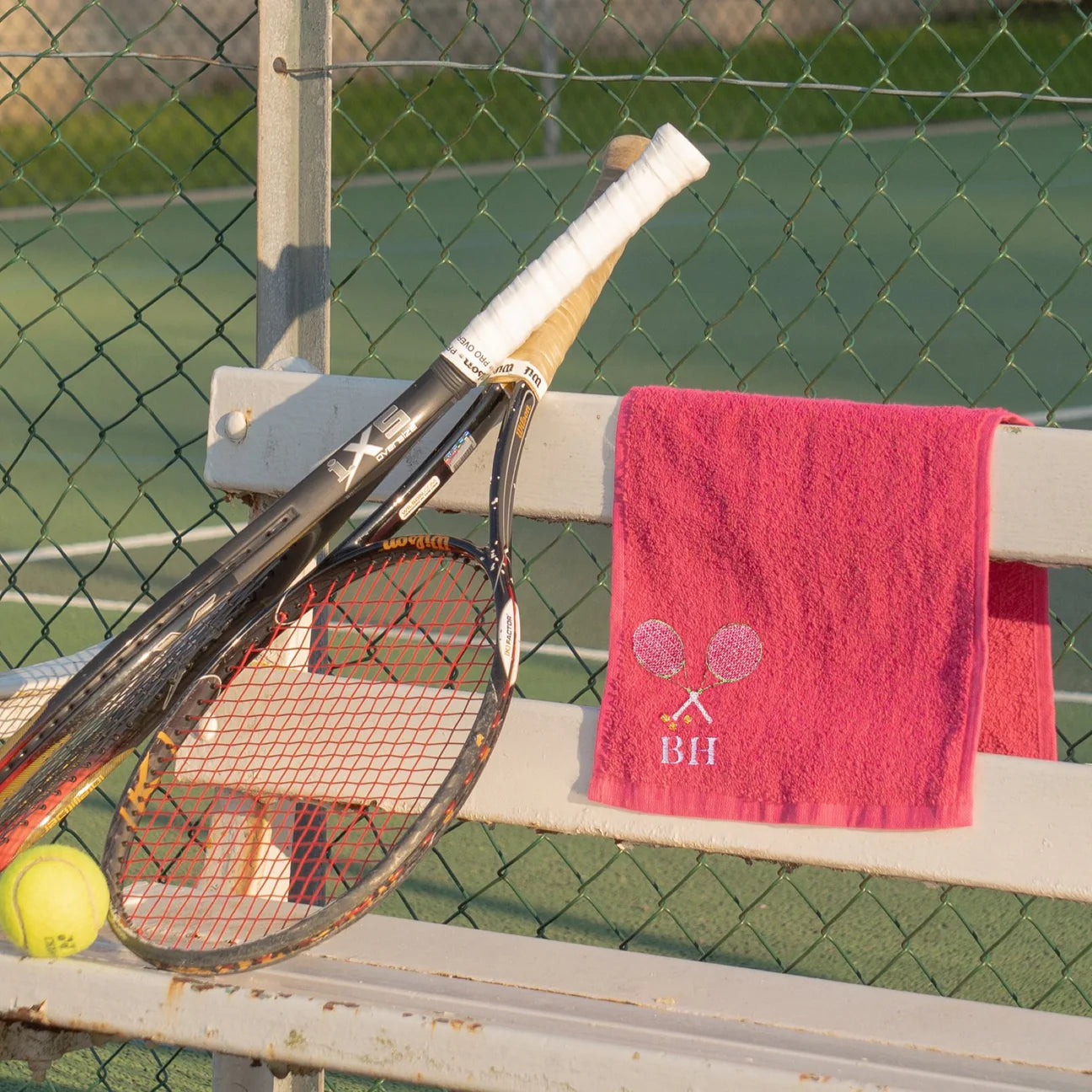 Personalised Embroidered Tennis Towel