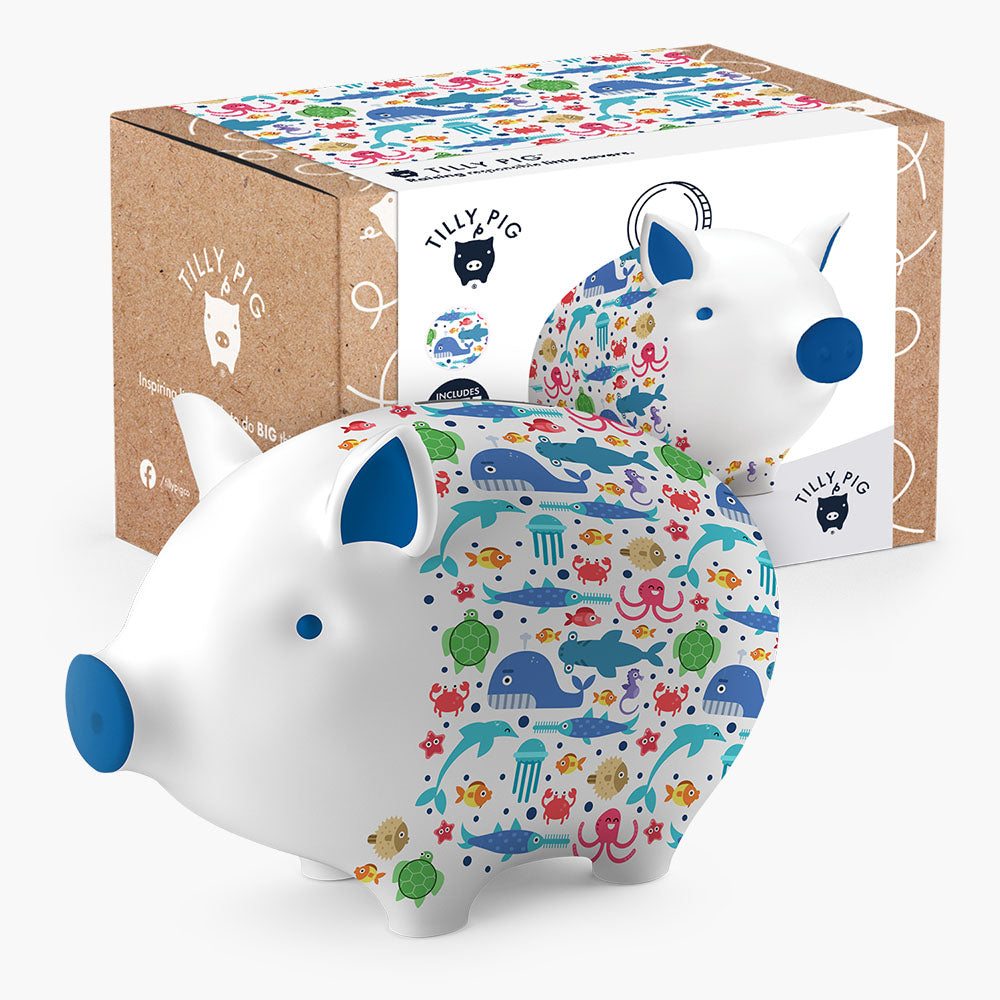 Pig Under Sea Piggy Bank