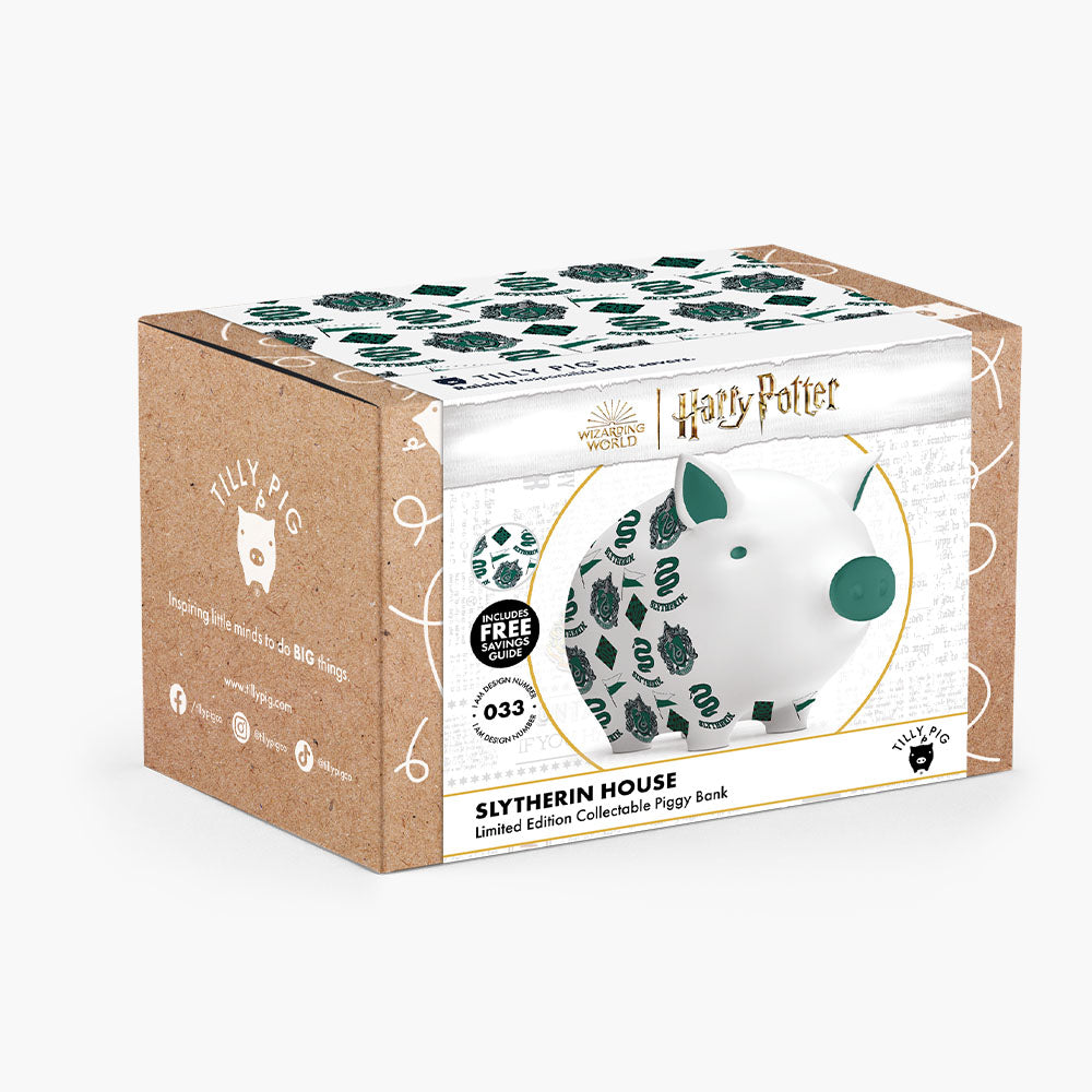 Harry Potter Slytherin Piggy Bank