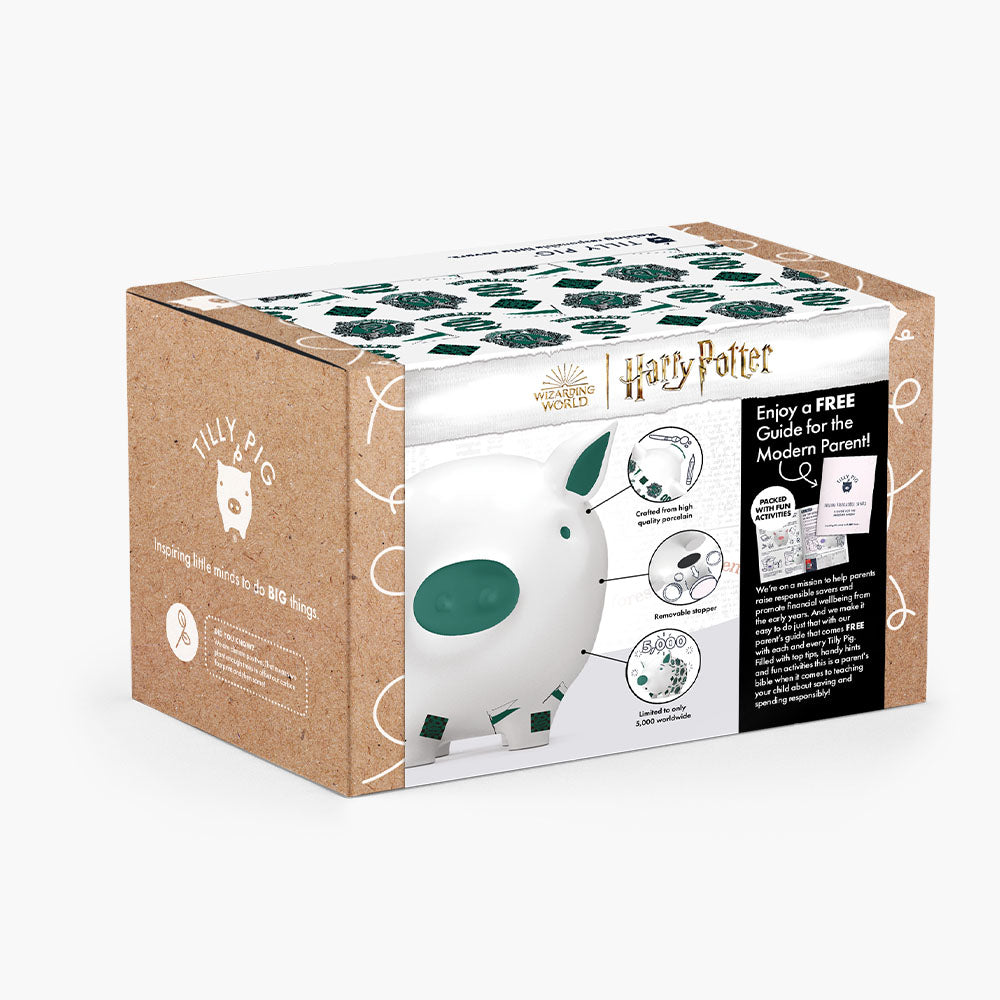 Harry Potter Slytherin Piggy Bank