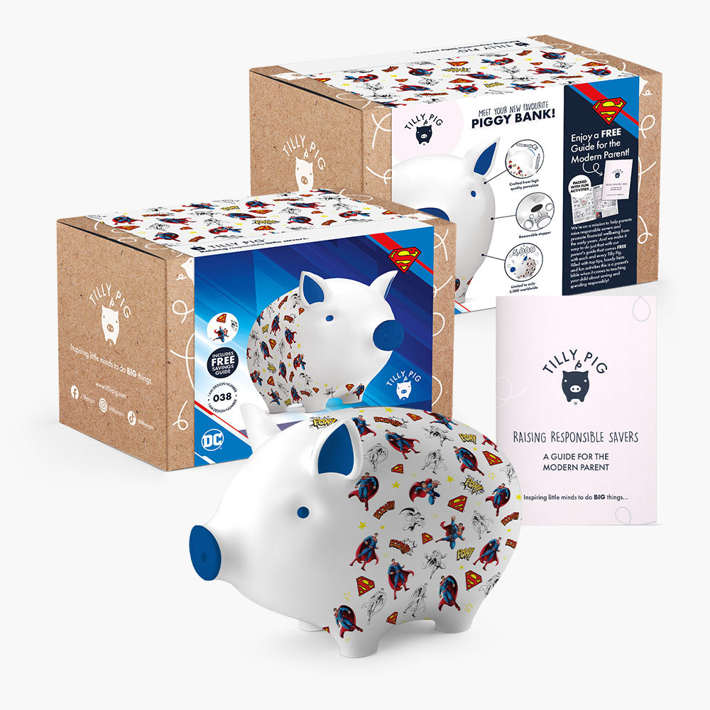 Superman Piggy Bank