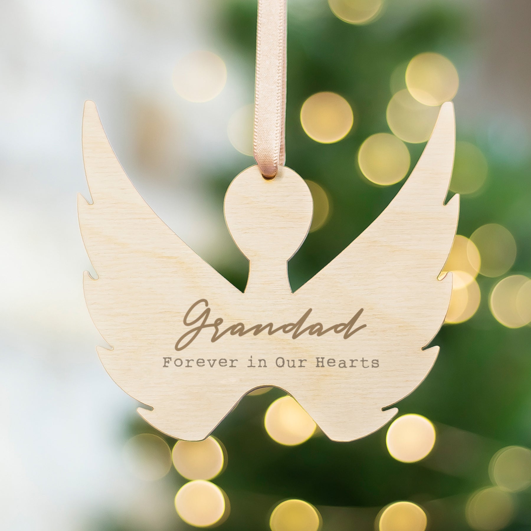 Personalised Memorial Angel