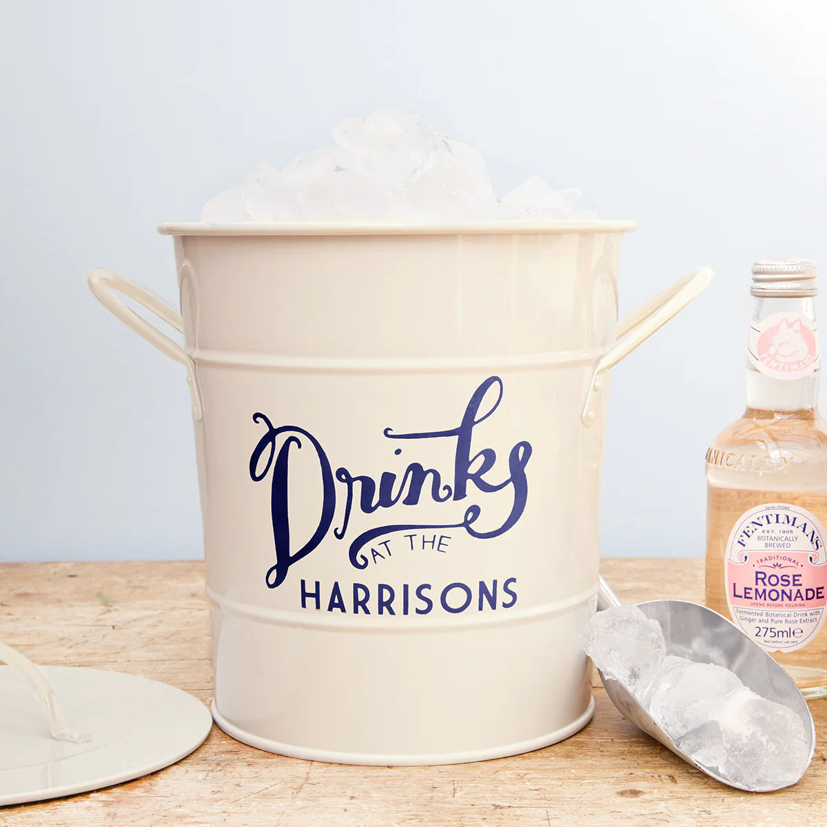 Personalised Ice Bucket With Scoop