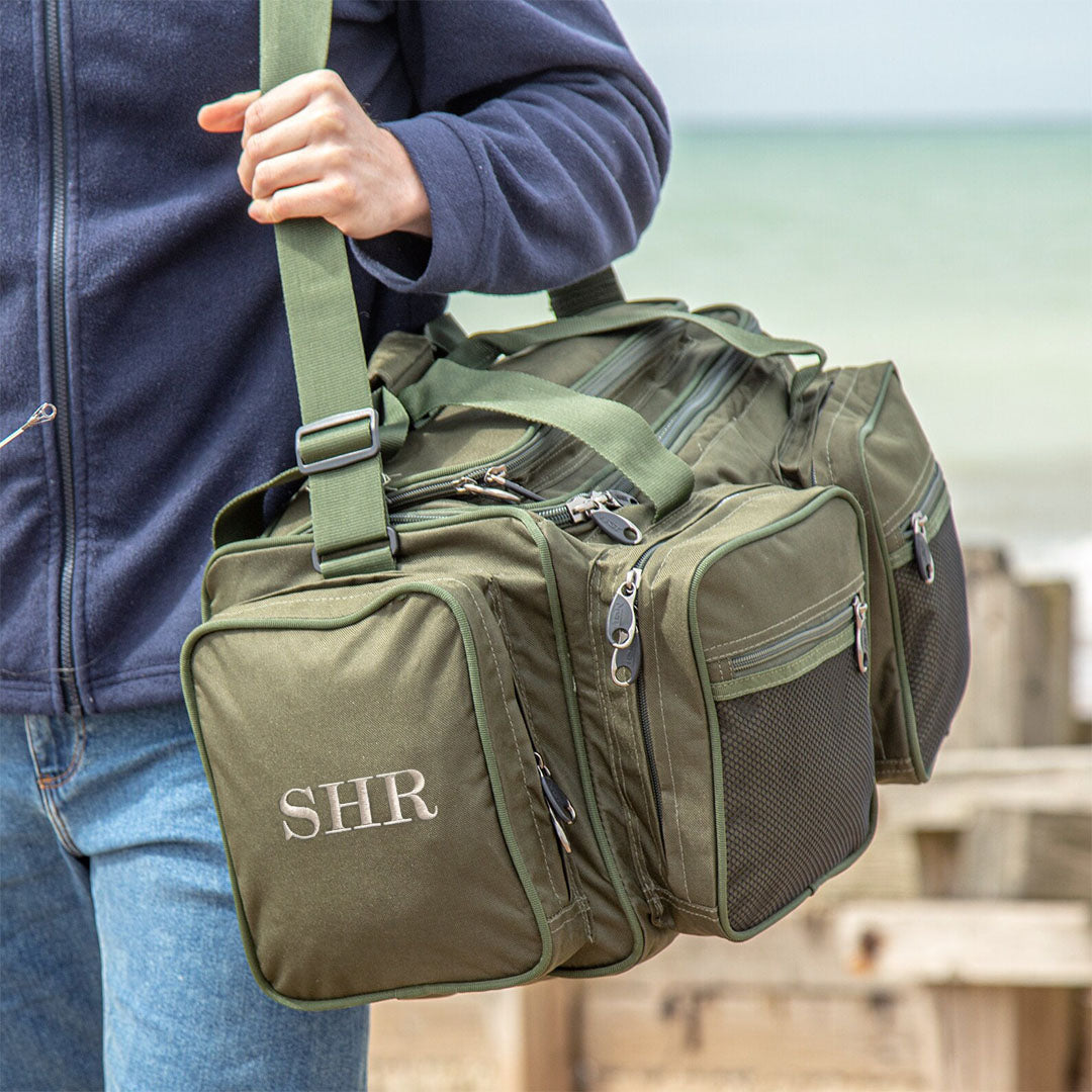 Personalised Fishing Canvas Bag