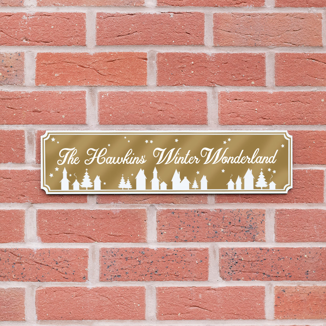 Personalised Christmas Indoor/Outside Sign