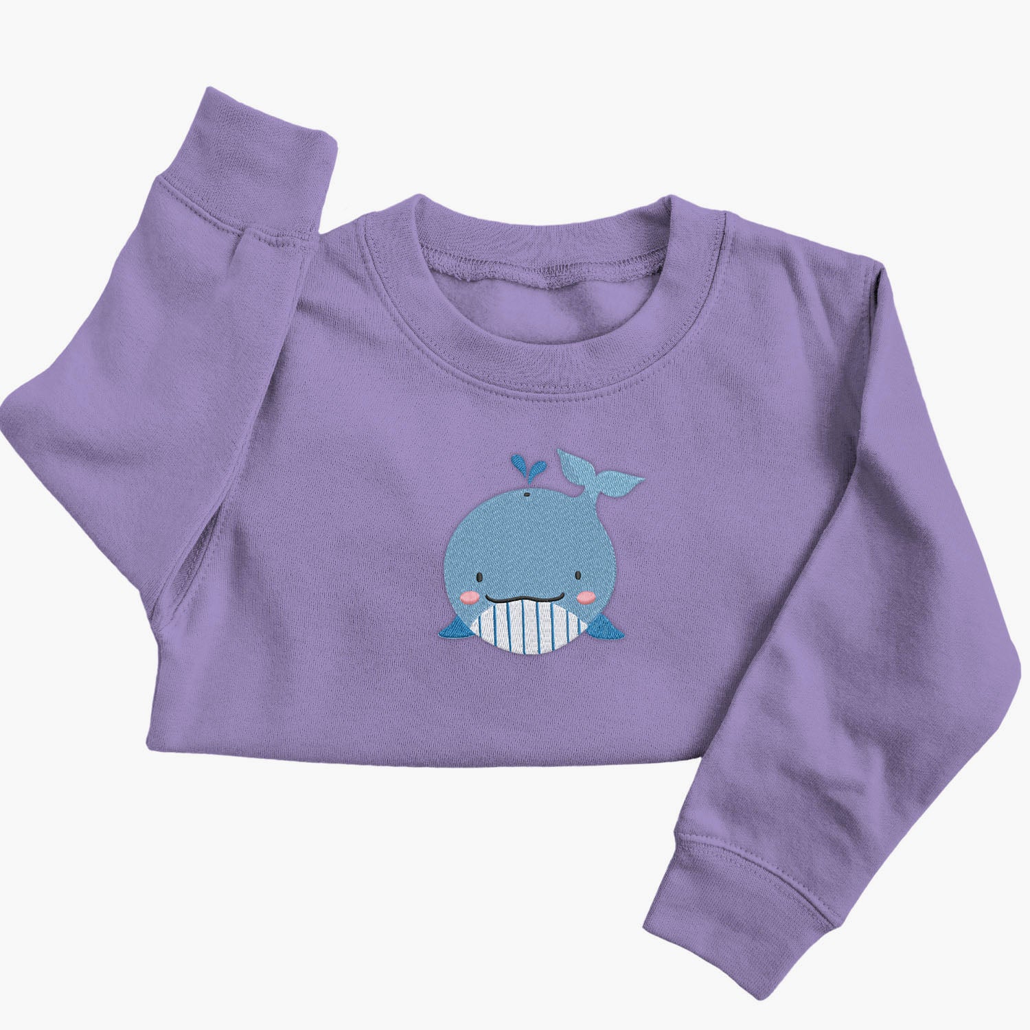 Personalised 'On The Wild Side' Embroidered Children's Whale Jumper