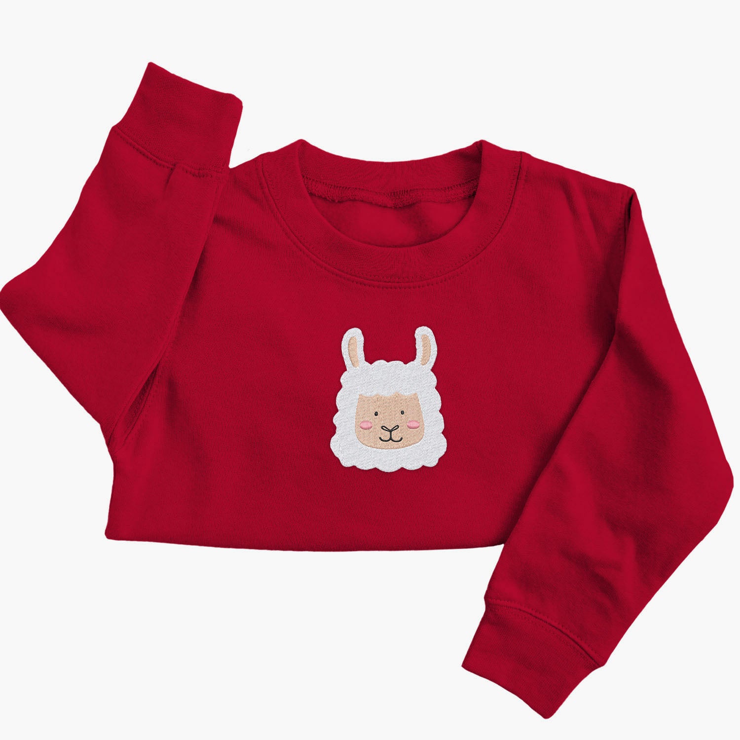 Personalised 'On The Wild Side' Embroidered Children's Alpaca Jumper