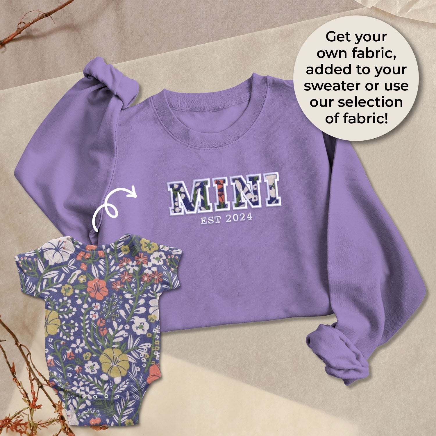 Personalised Children's 'MINI' Sweatshirt