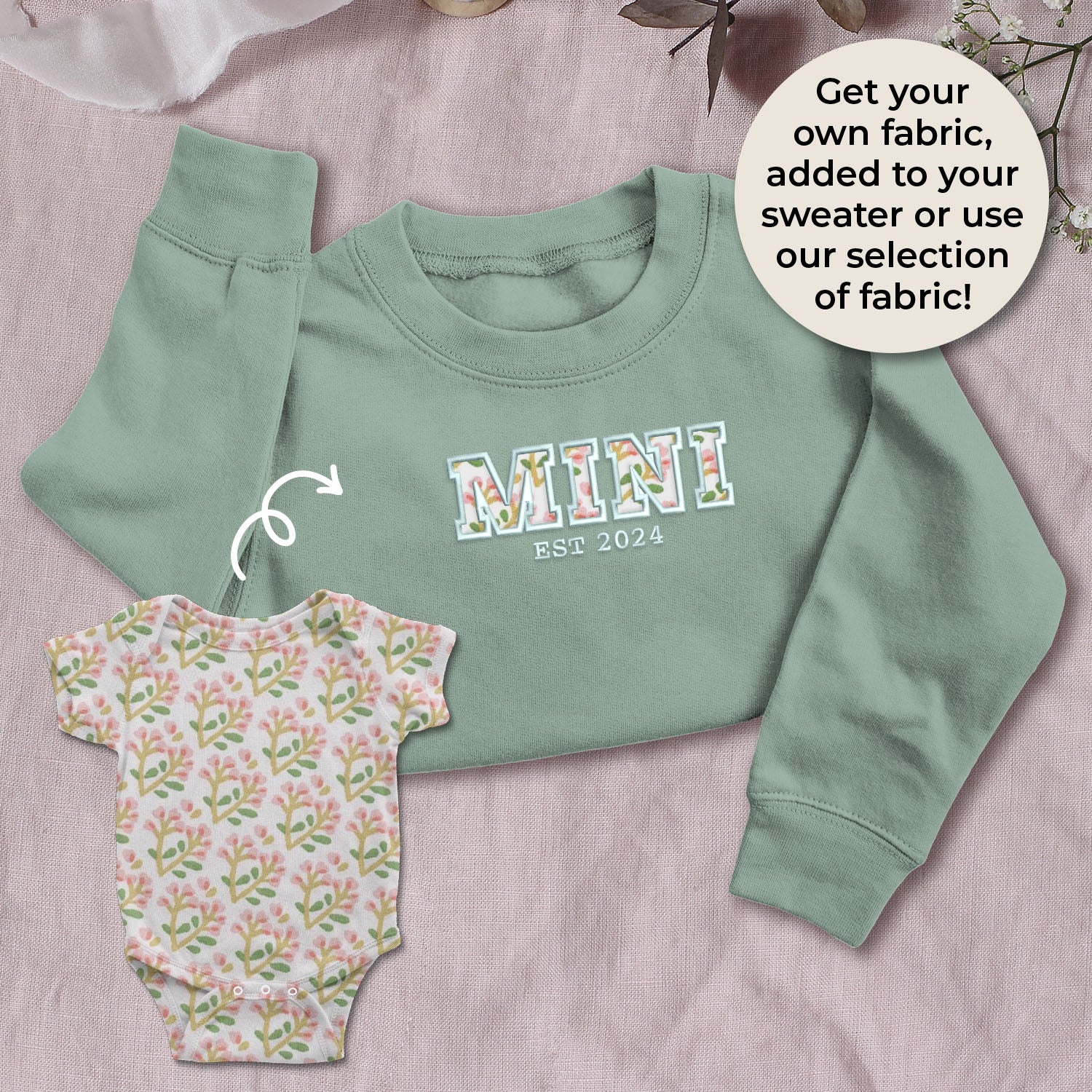 Personalised Children's 'MINI' Sweatshirt