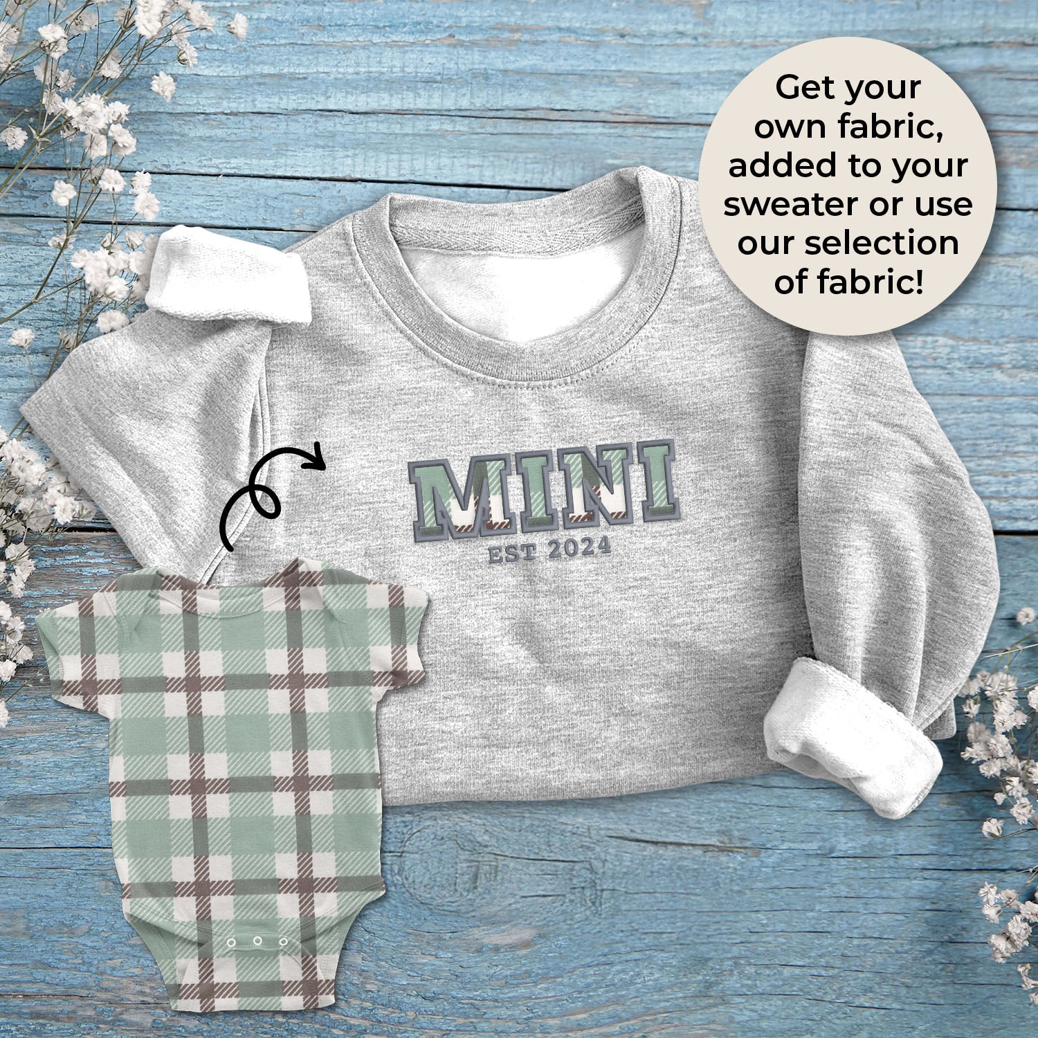 Personalised Children's 'MINI' Sweatshirt