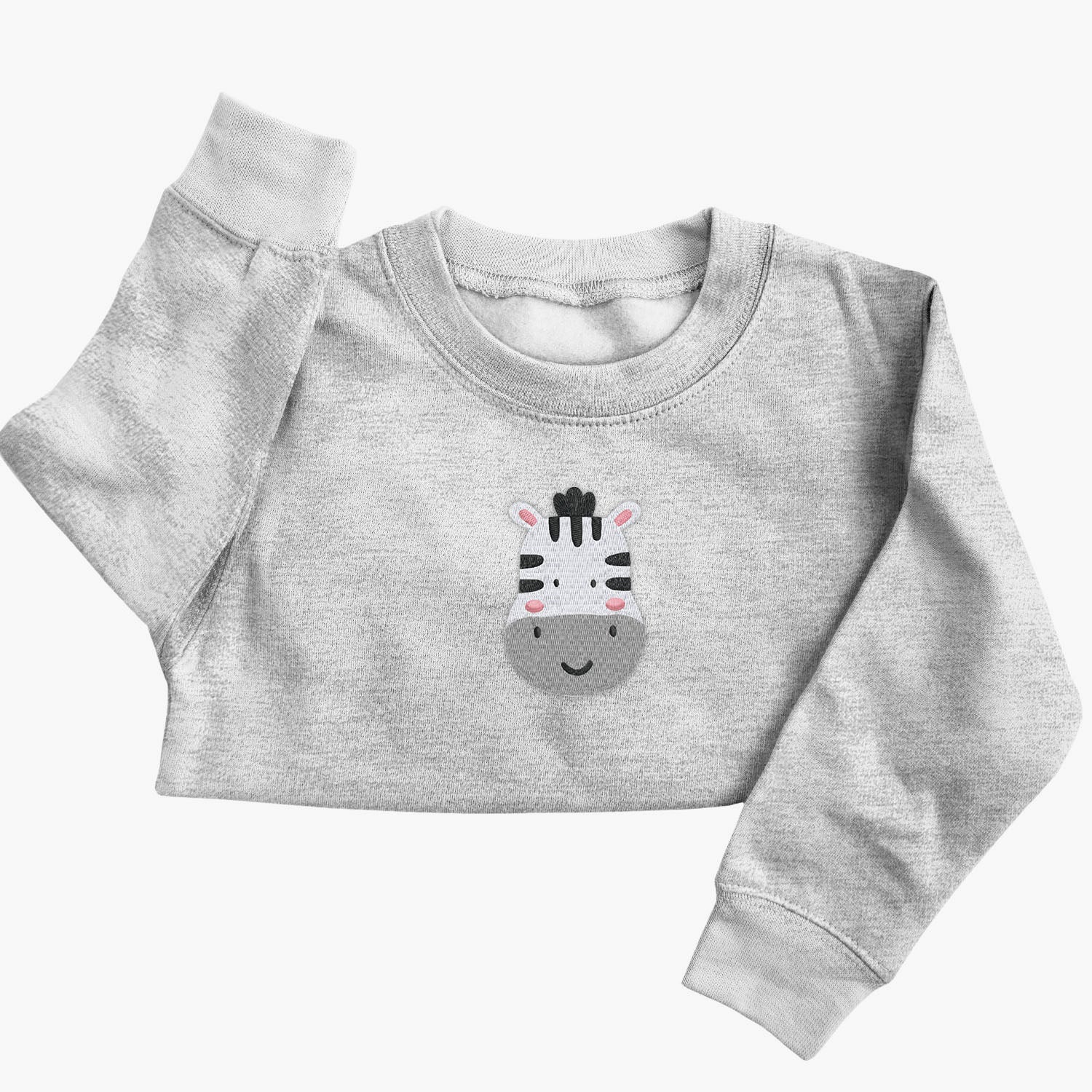 Personalised 'On The Wild Side' Embroidered Children's Zebra Jumper