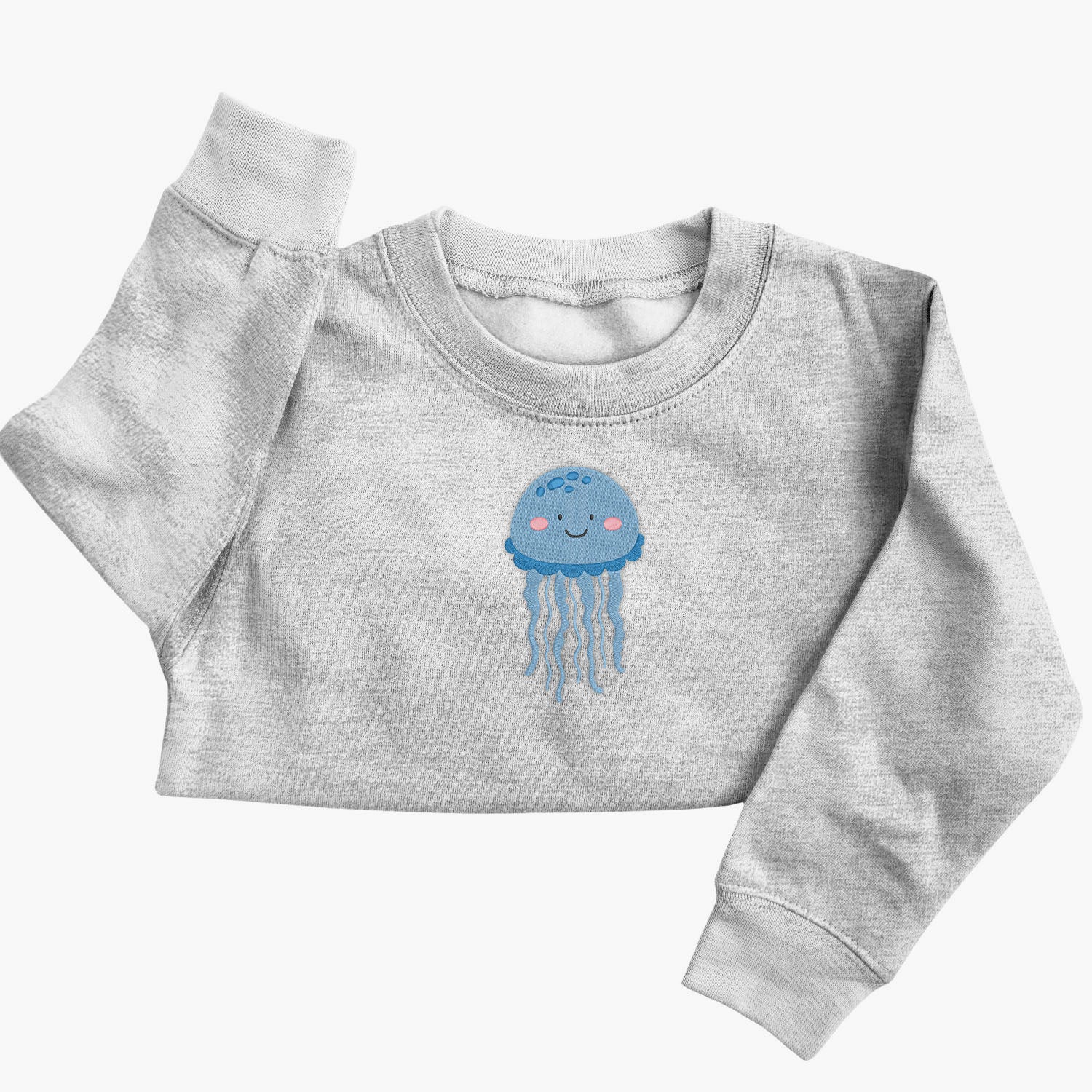 Personalised 'On The Wild Side' Embroidered Children's Jellyfish Jumper