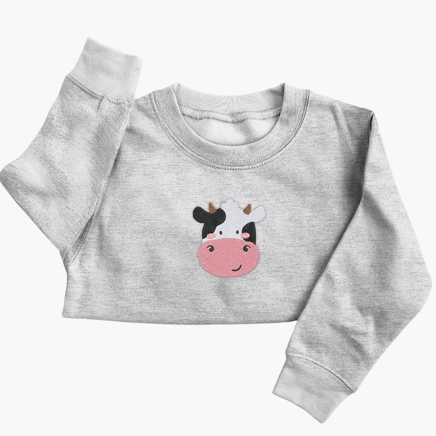 Personalised 'On The Wild Side' Embroidered Children's Cow Jumper