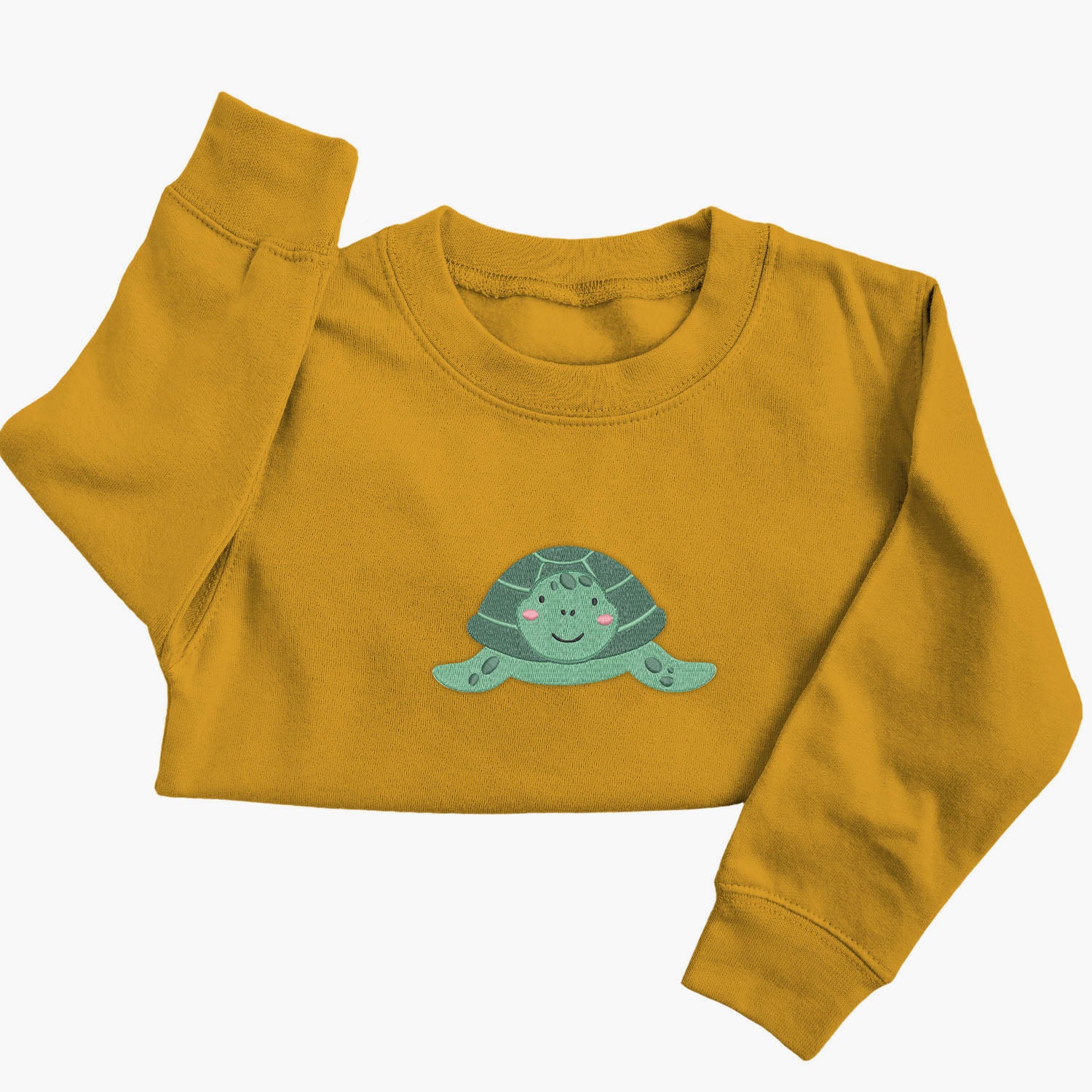 Personalised 'On The Wild Side' Embroidered Children's Turtle Jumper