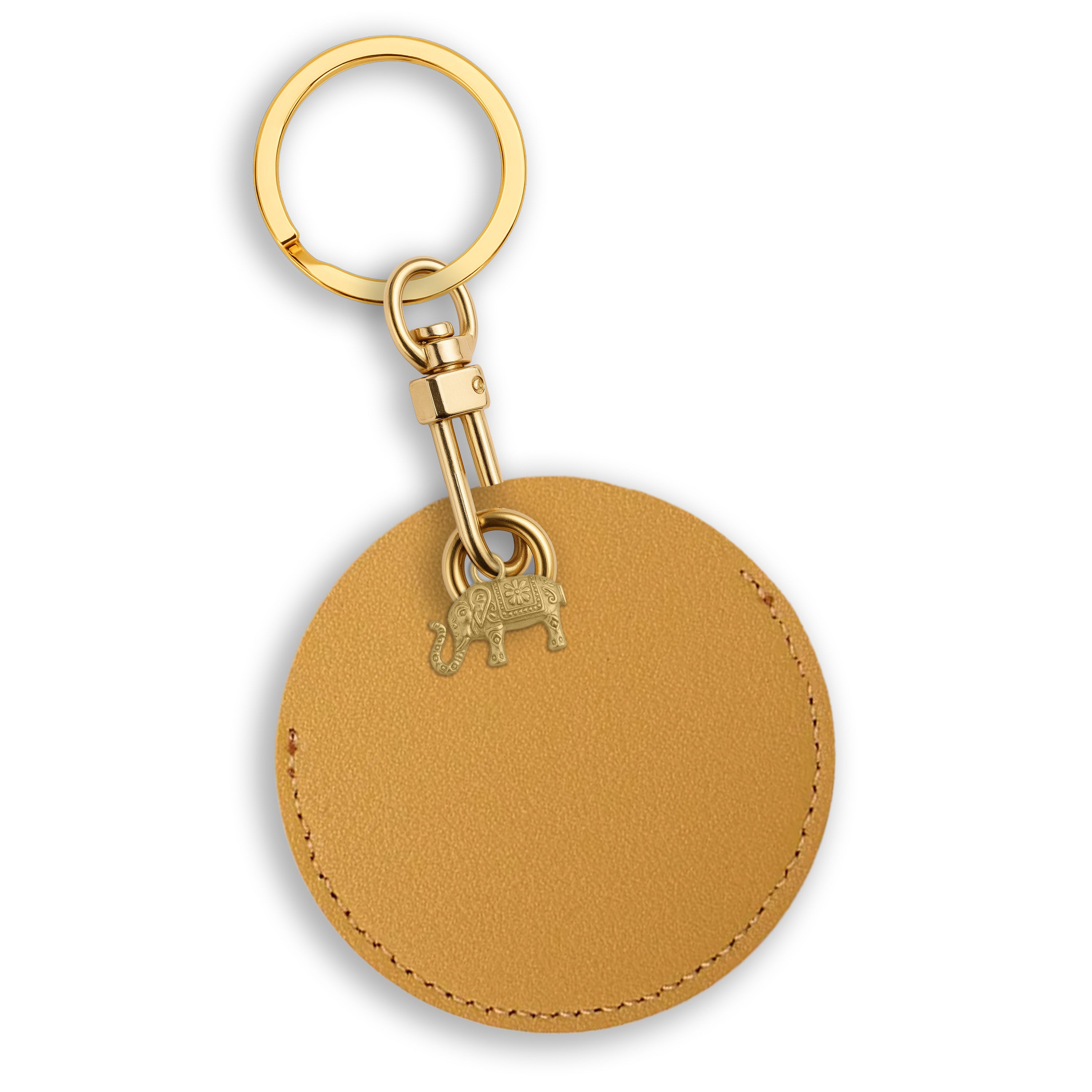 Personalised Vegan Leather Bag Accessory with Charm