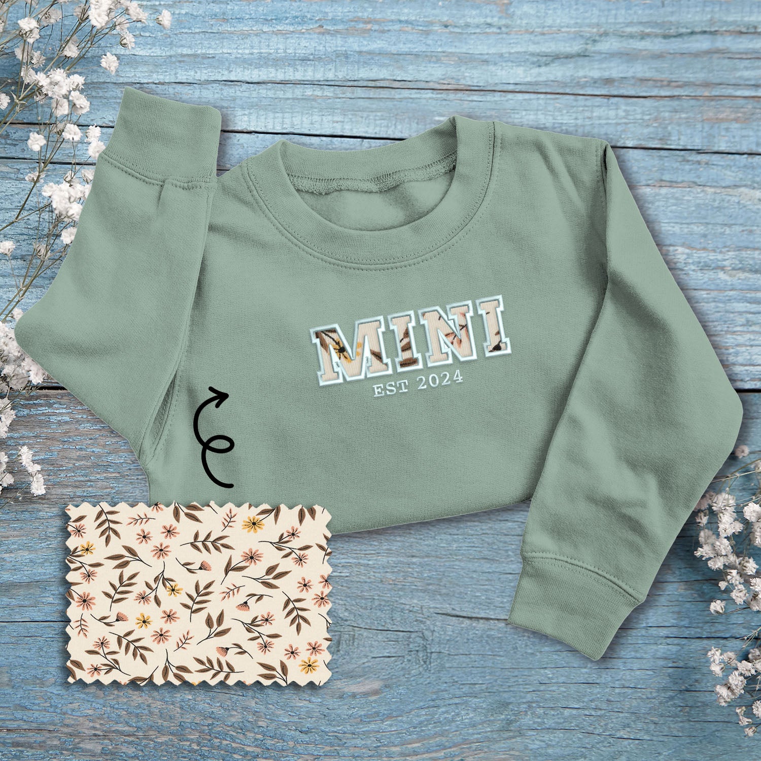 Personalised Children's 'MINI' Sweatshirt