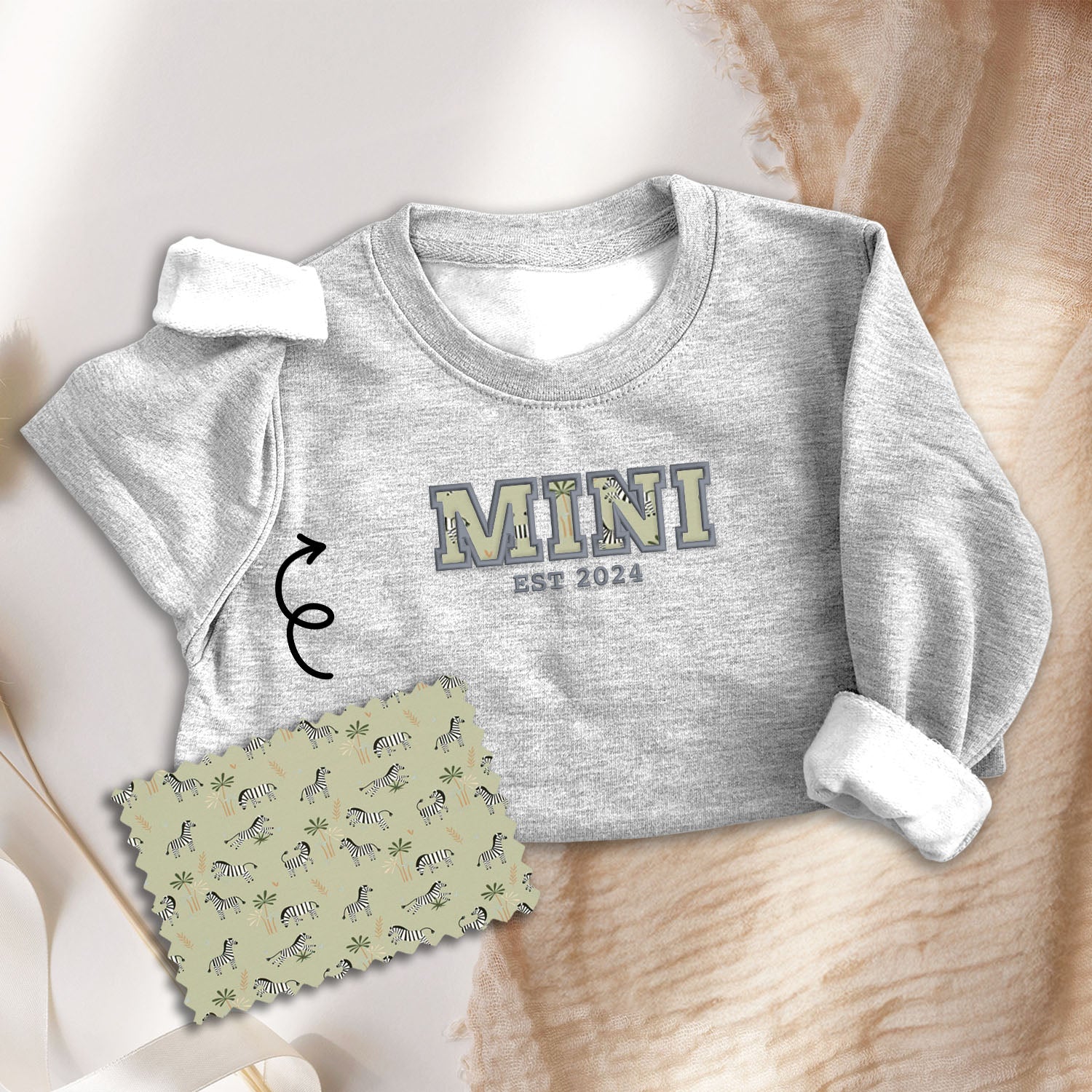 Personalised Children's 'MINI' Sweatshirt