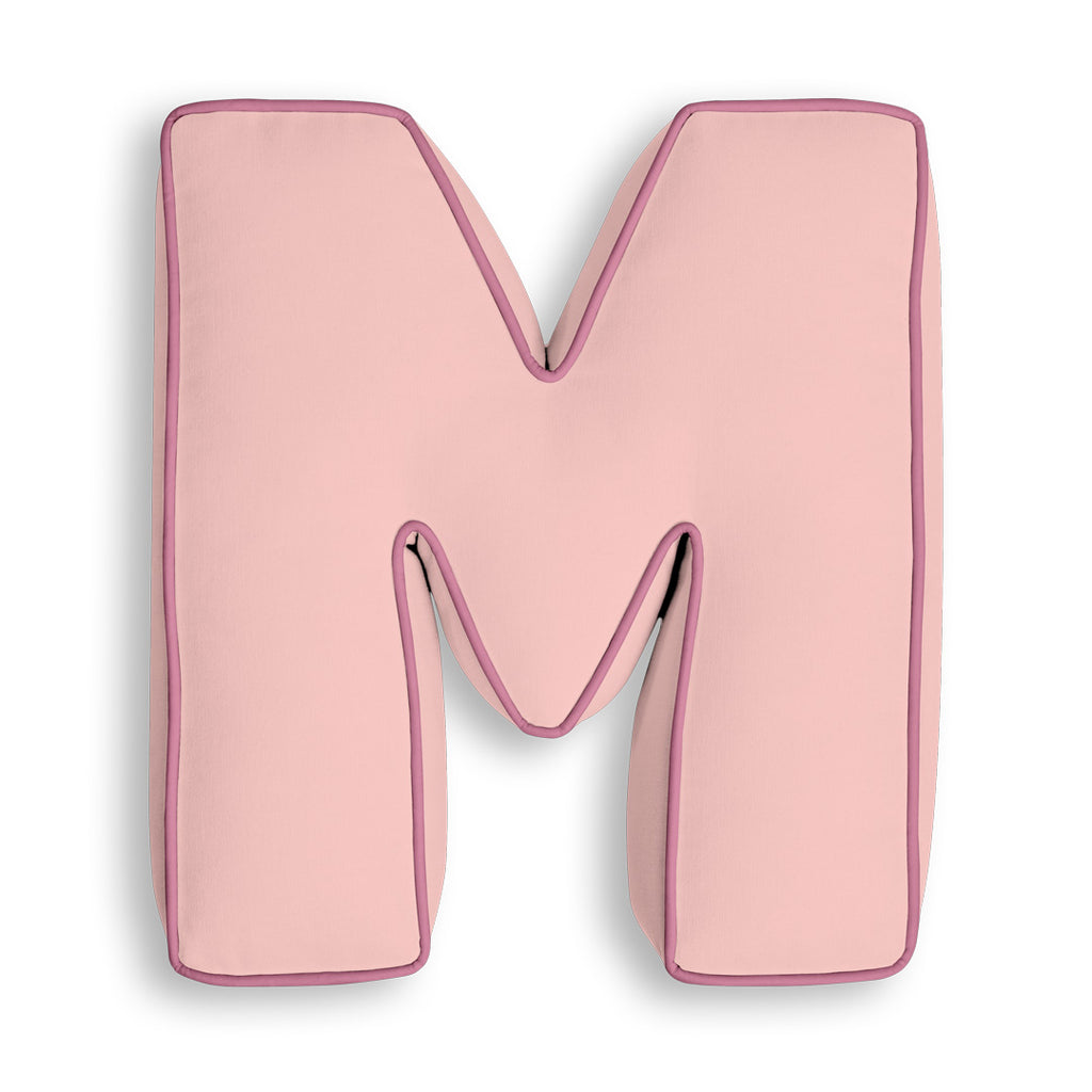 Personalised Letter Cushion M Soft