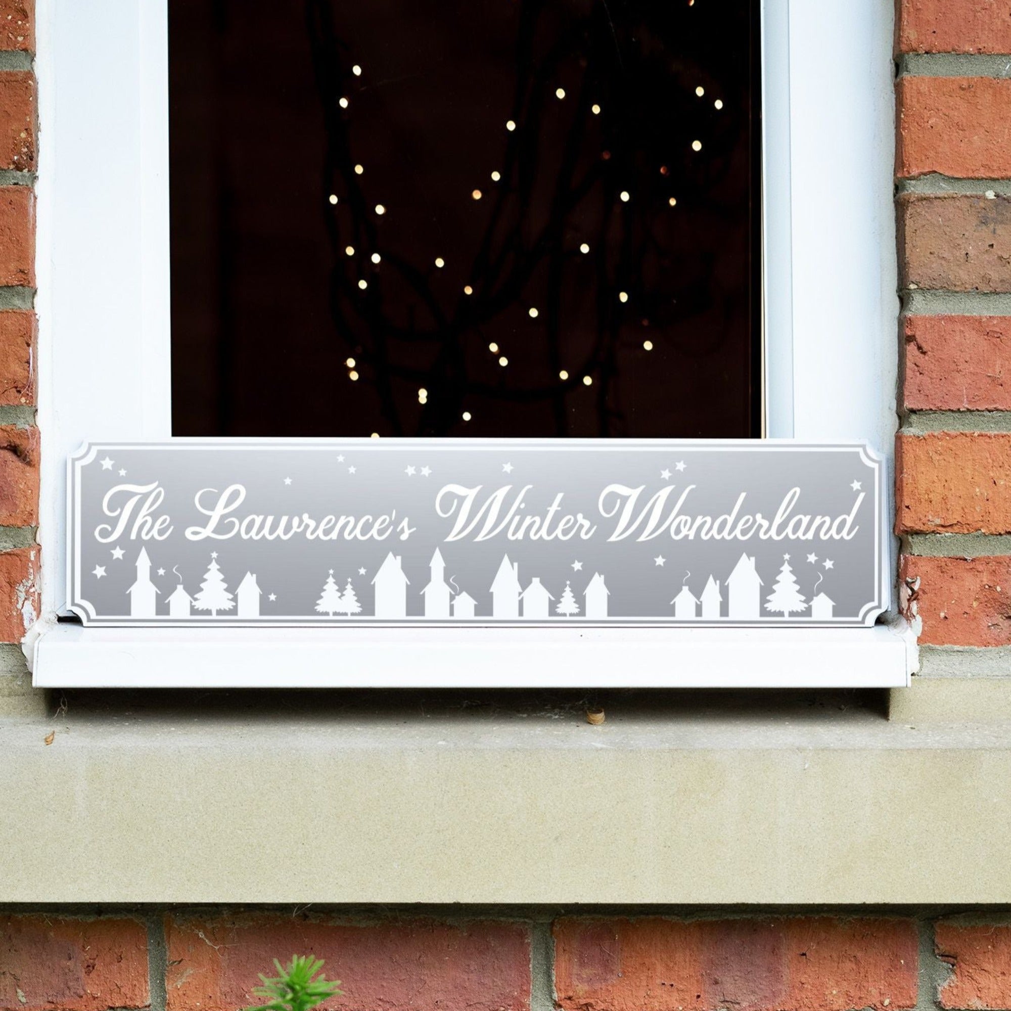 Personalised Christmas Indoor/Outside Sign