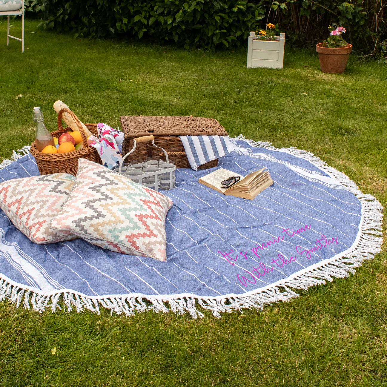 Personalised picnic rug sale