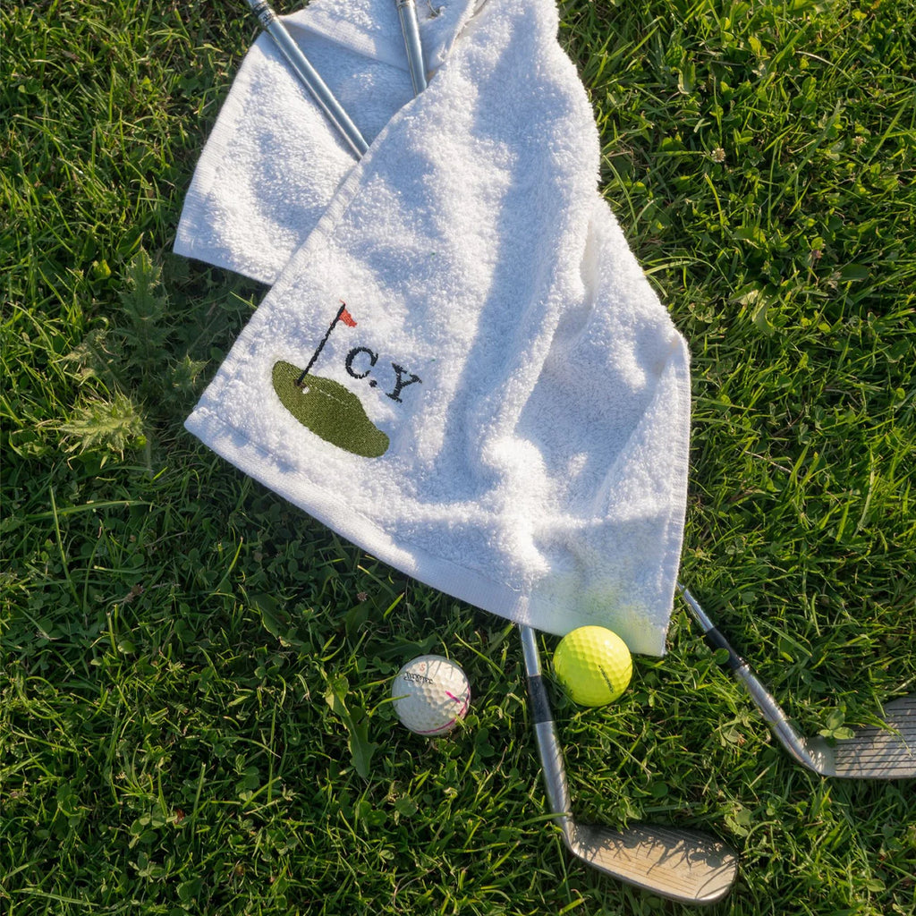 Personalised Embroidered Golf Towel